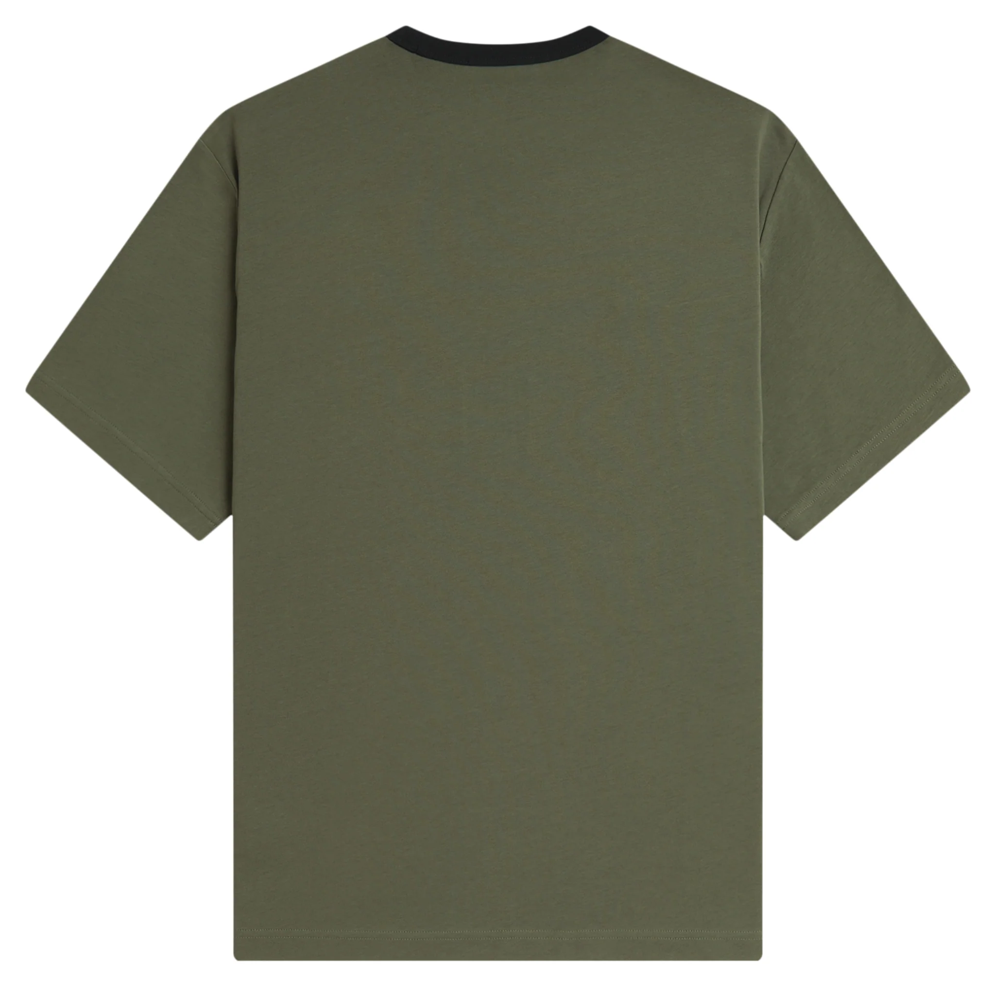 Mens Fred Perry x Meyba Laurel Wreath Green Ringer S/s T Shirt - Image 2