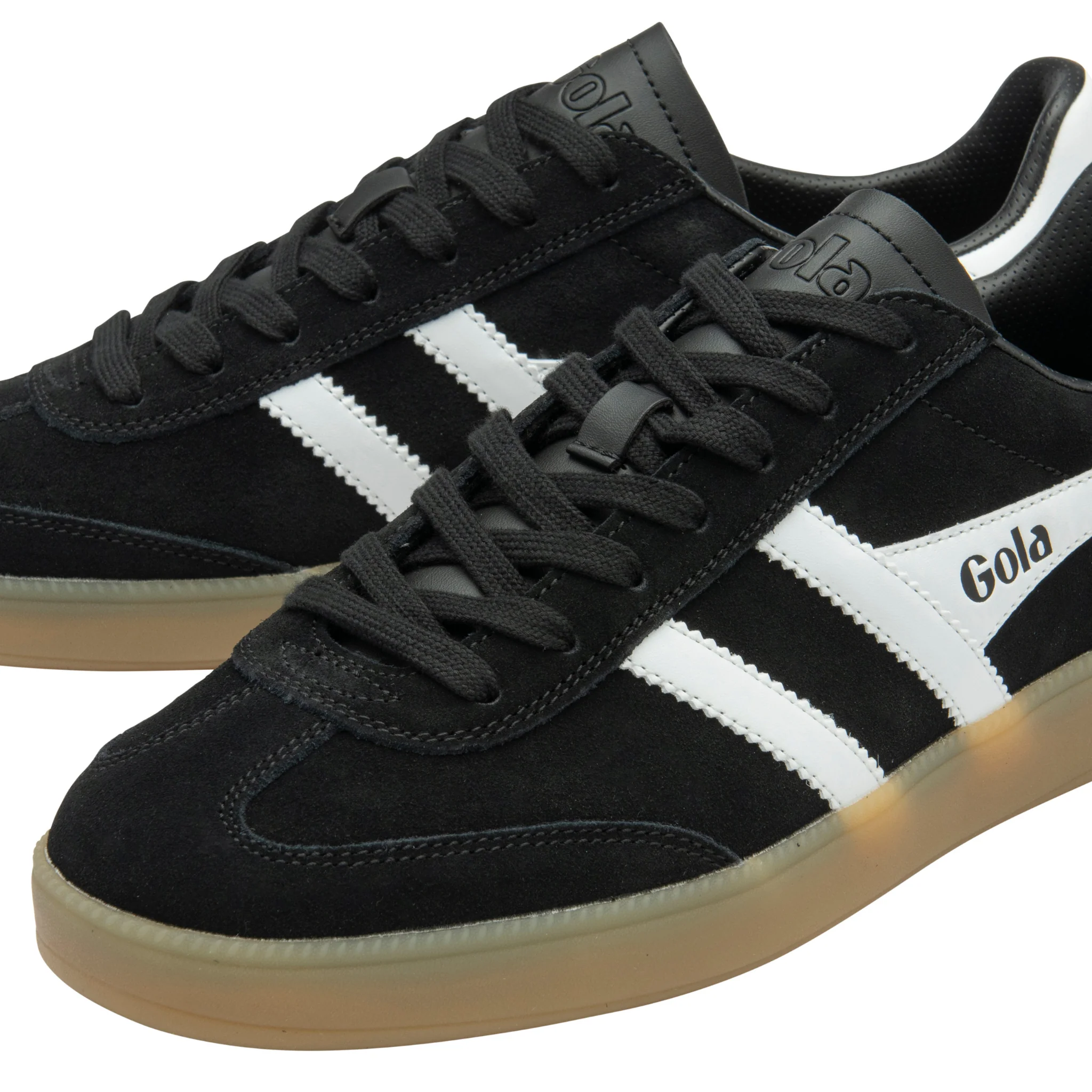 Mens Gola Black/White/Gum Viper Trainers - Image 4