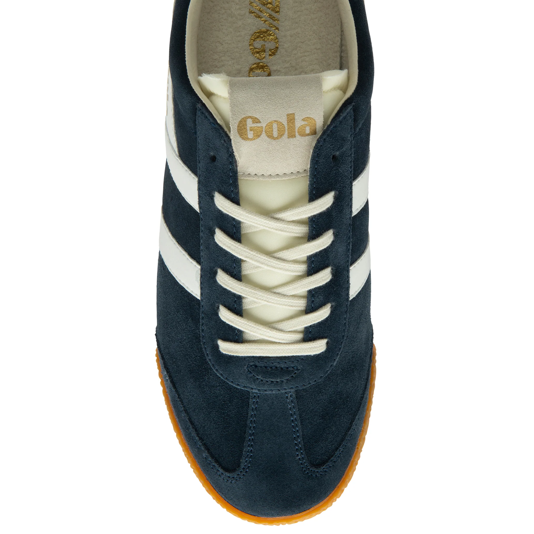 Mens Gola Navy/White Elan Trainers - Image 5