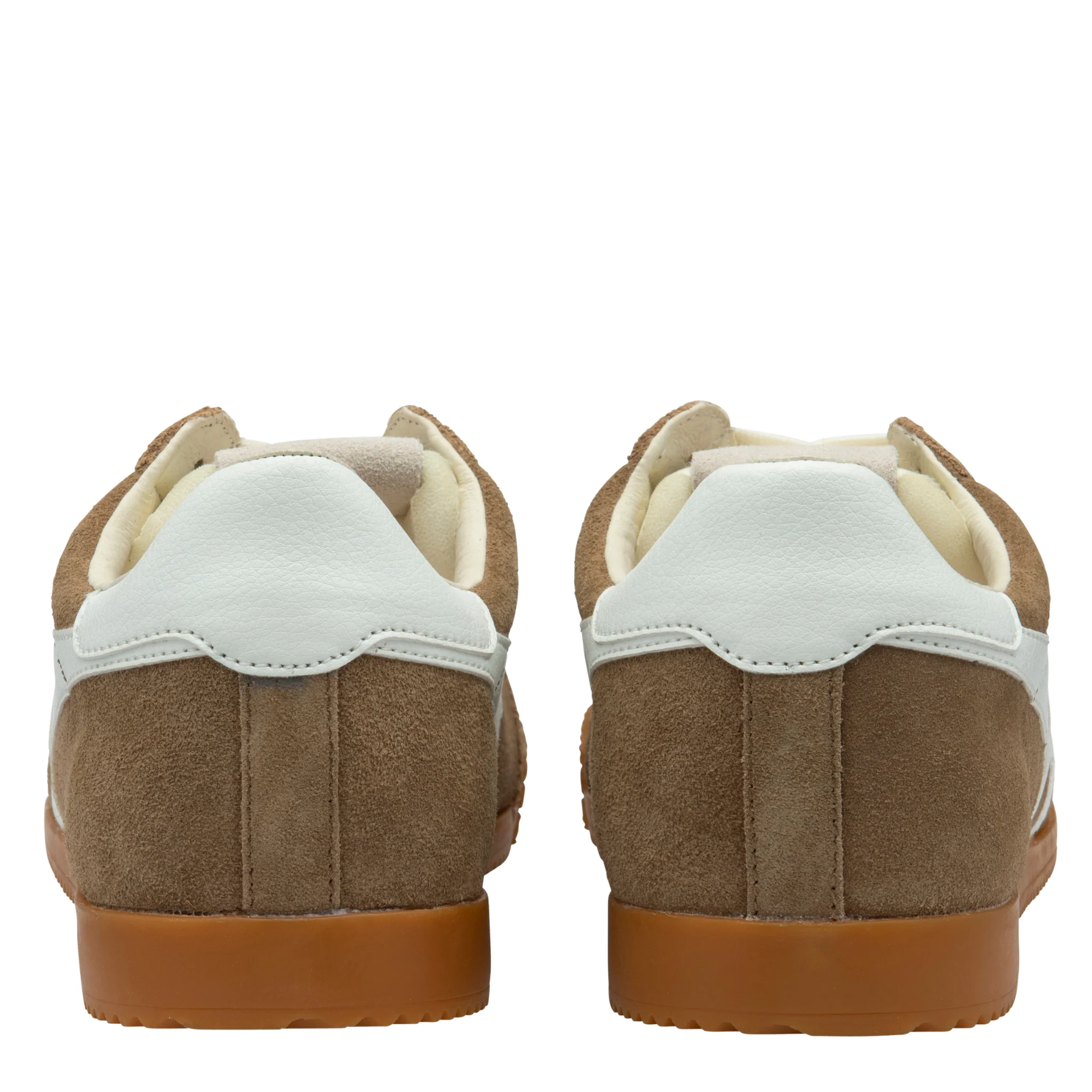 Mens Gola Tobacco/White Elan Trainers - Image 2
