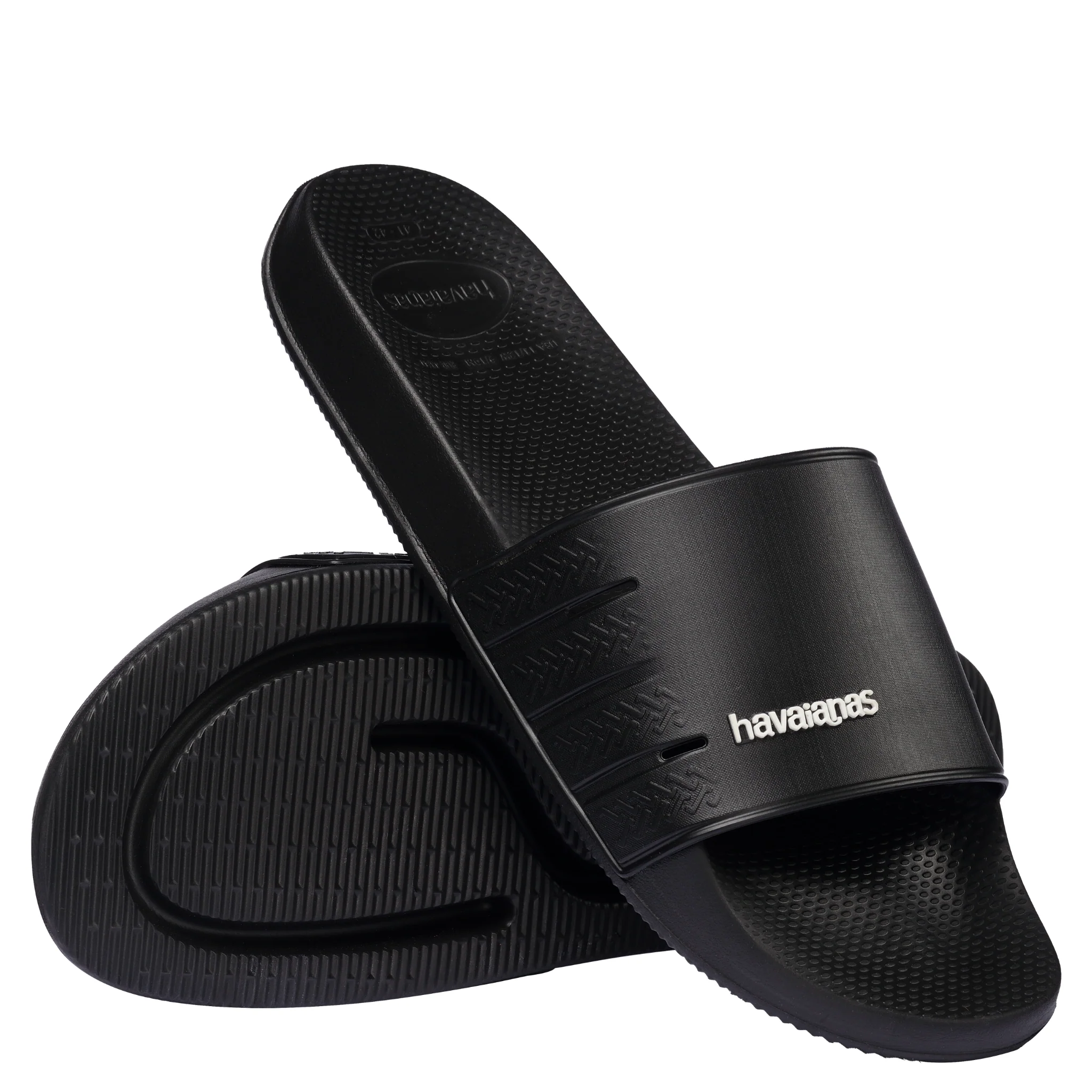 Mens Havaianas Black Slide Zero Slides - Image 4