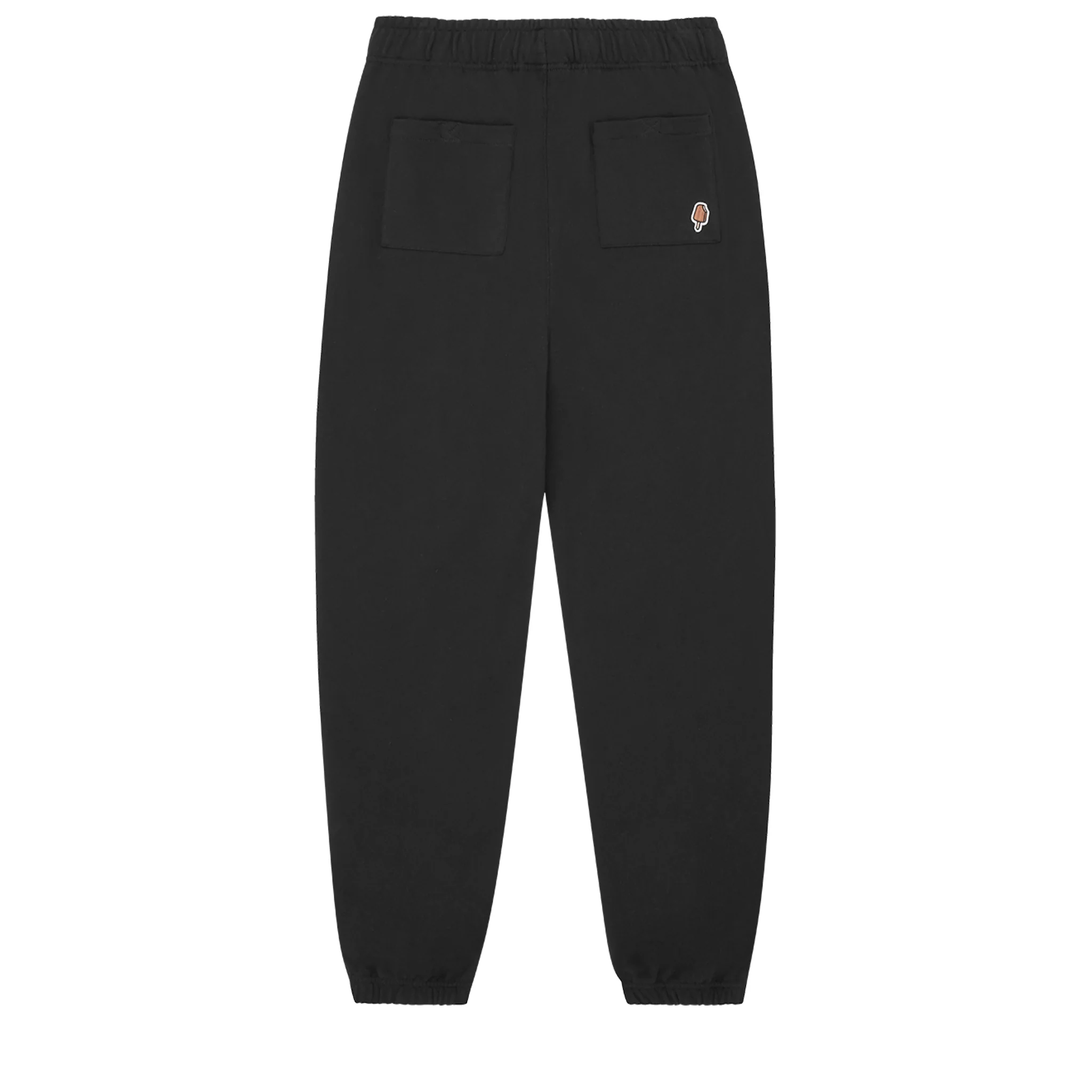 Mens ICECREAM Black Small Running Dog Sweat Pants - Image 5