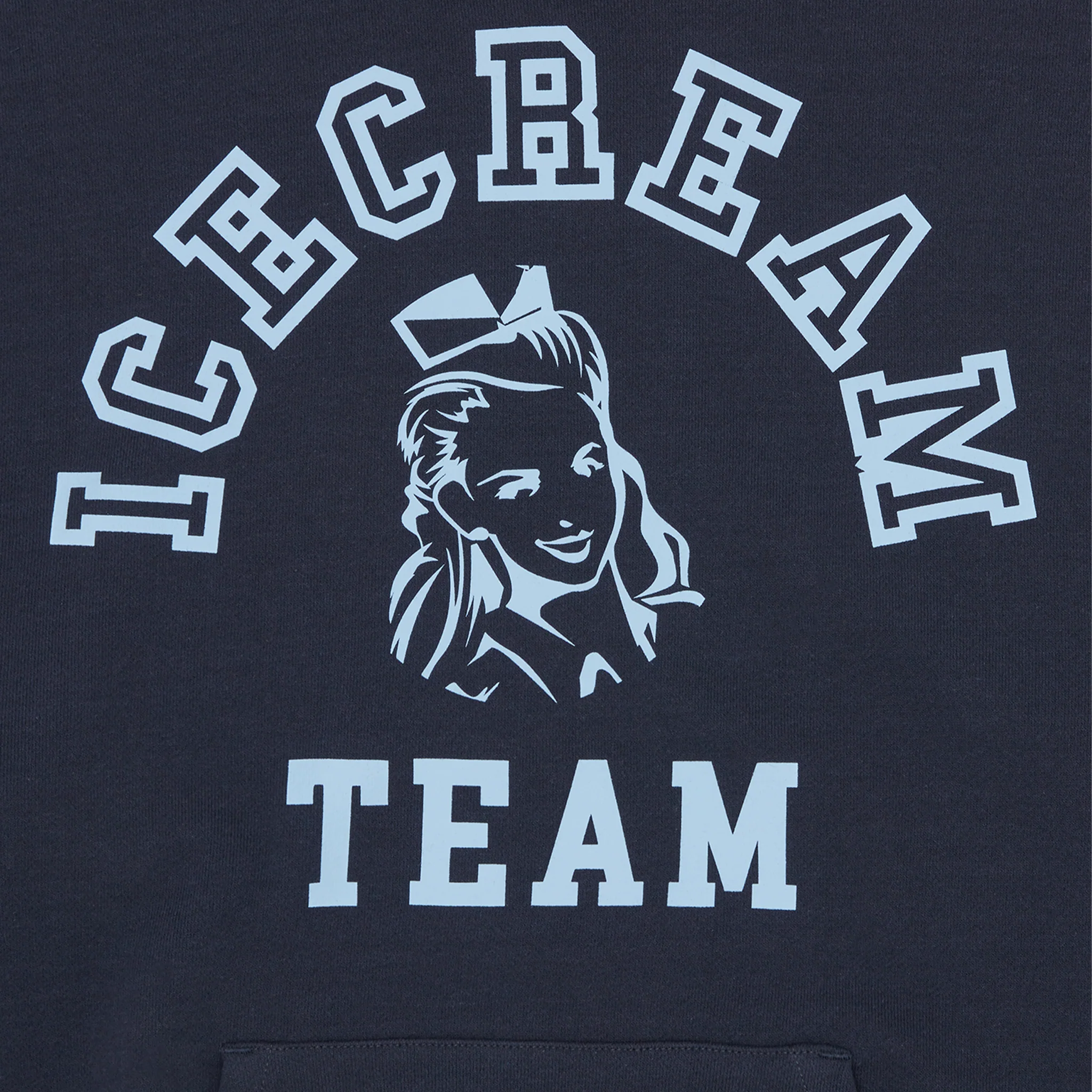 Mens ICECREAM Navy Team ICECREAM Hoodie - Image 2