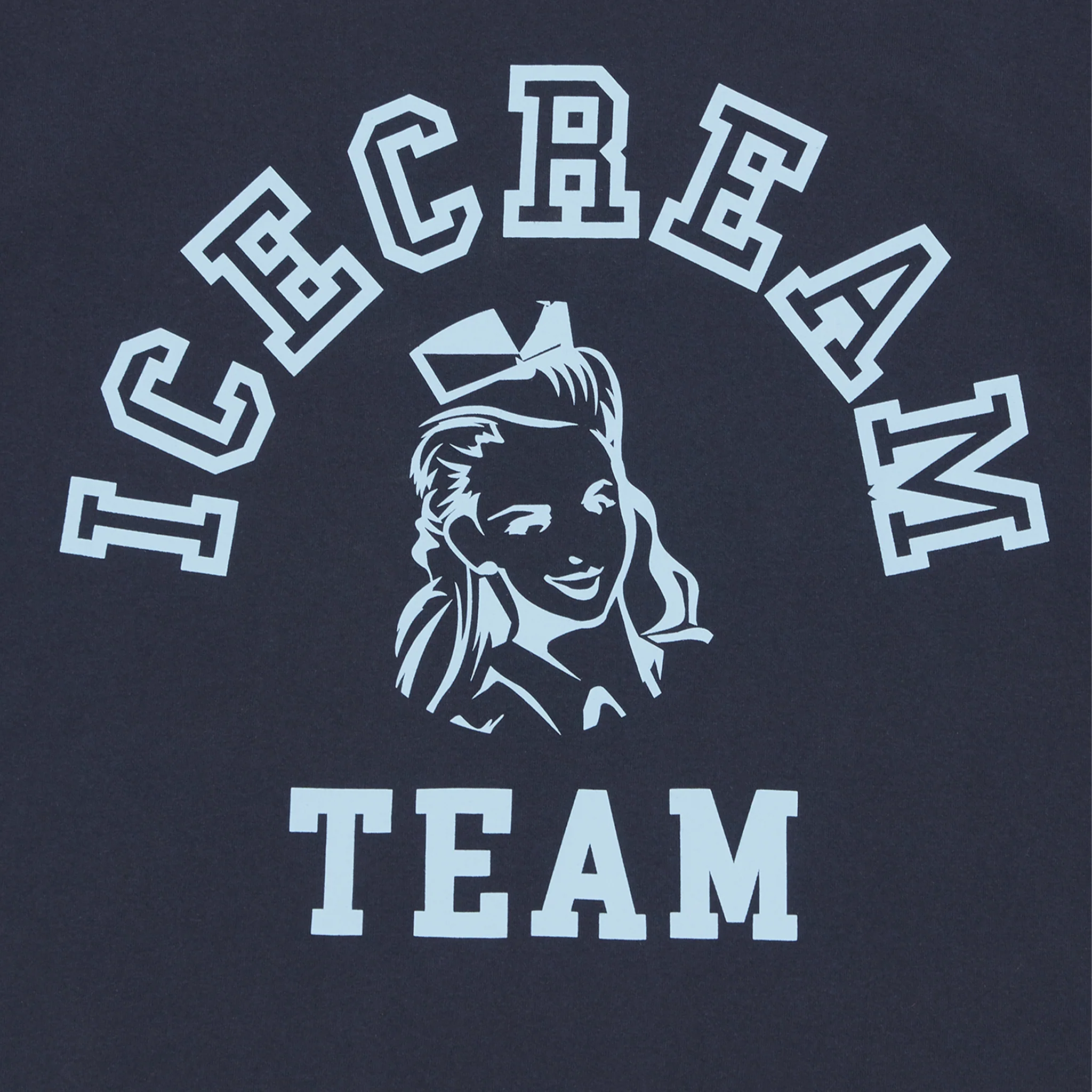 Mens ICECREAM Navy Team ICECREAM S/s T Shirt - Image 2