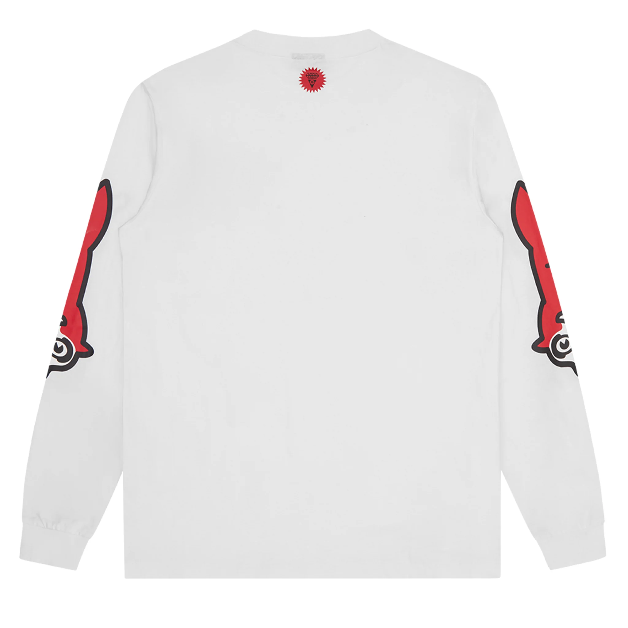 Mens ICECREAM White Running Dog Arm L/s T Shirt - Image 5