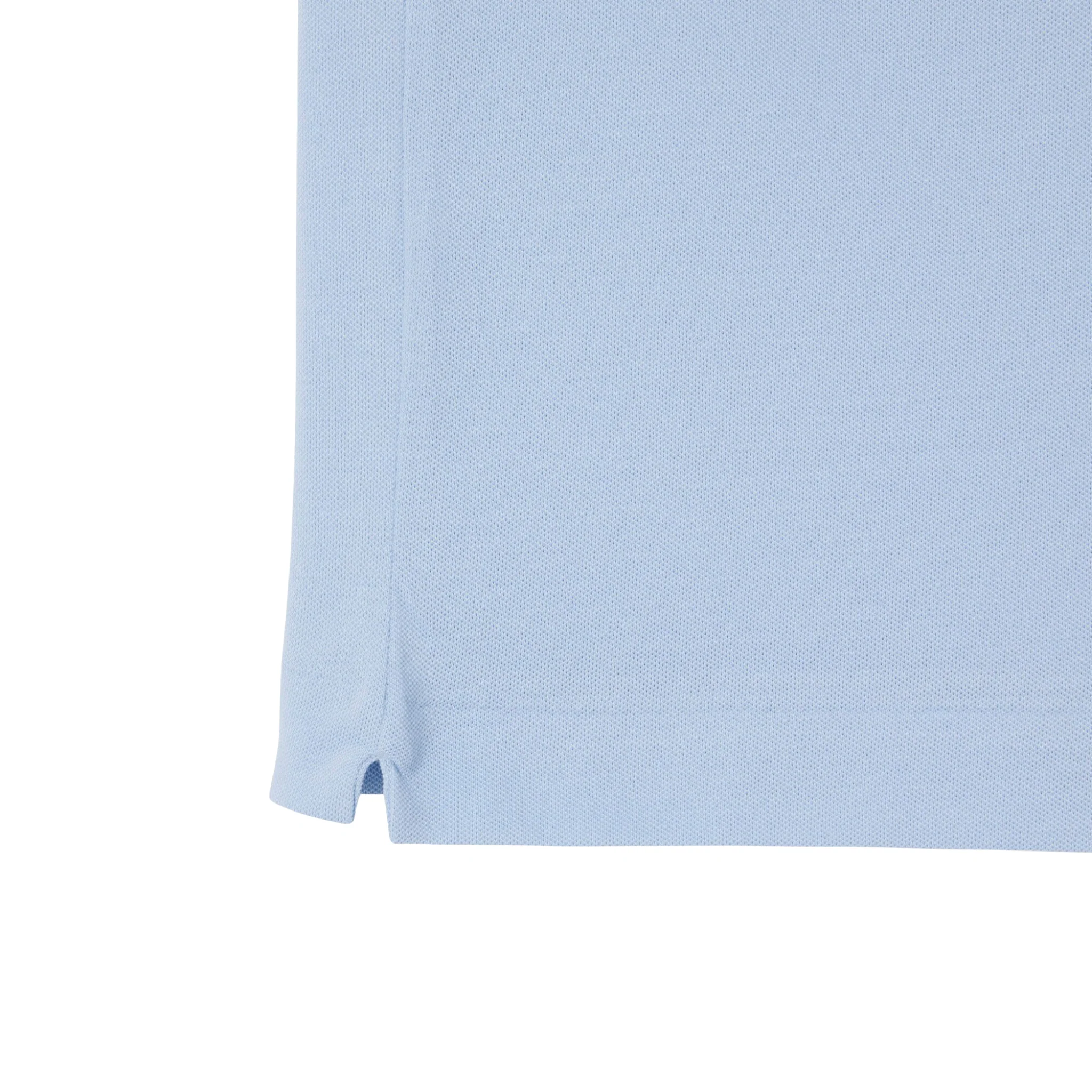 Mens Lacoste Chambray L.12.12 Stretch Pique Classic S/s Polo Shirt - Image 3