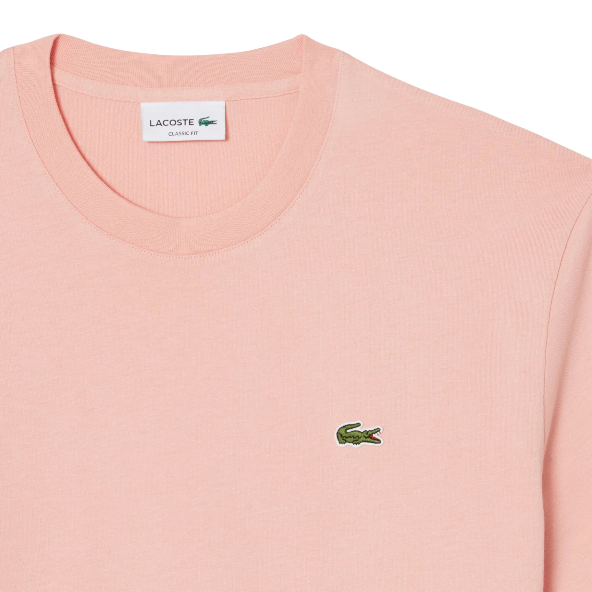 Mens Lacoste Miami Classic Fit Mid Weight S/s T Shirt - Image 2