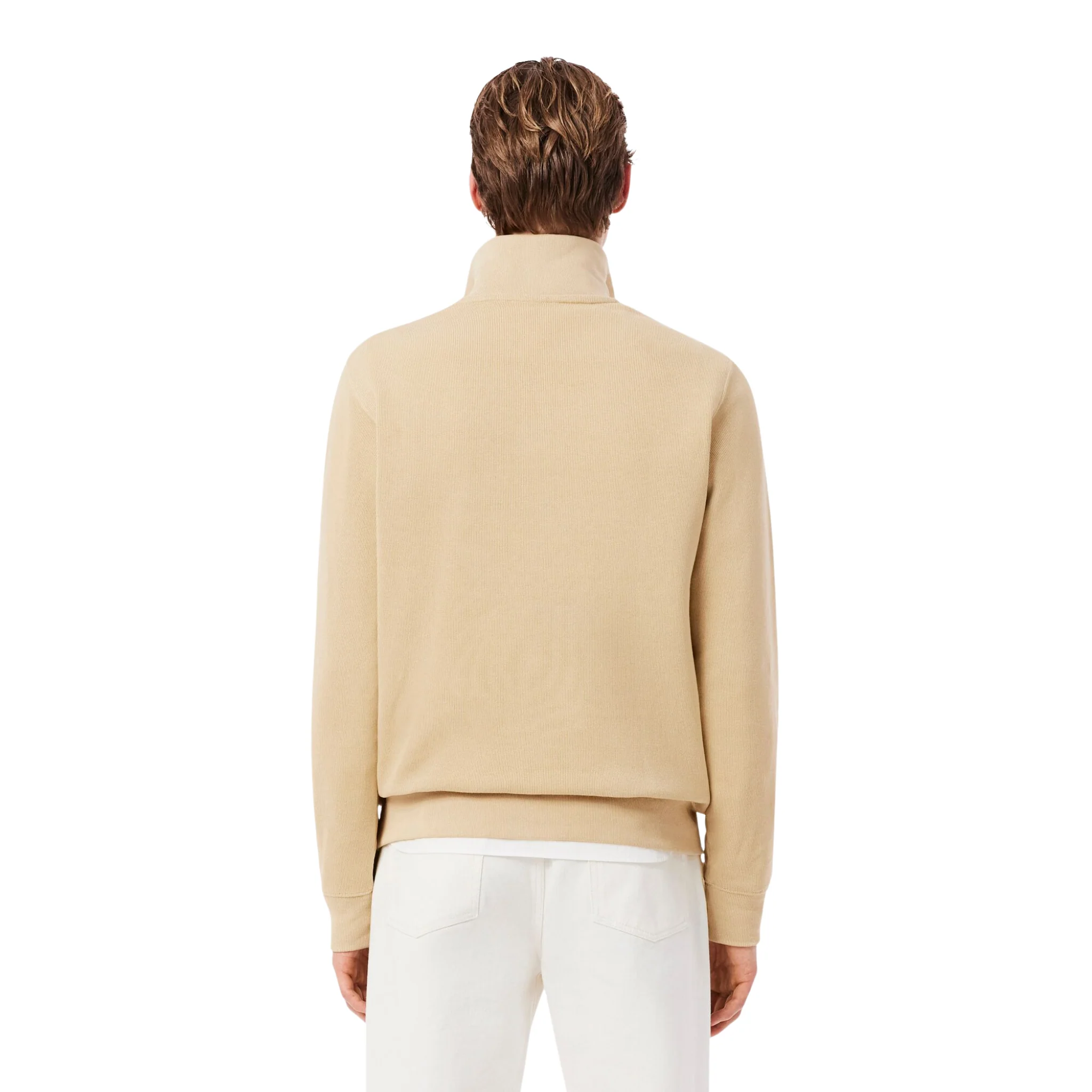 Mens Lacoste Millet Half Zip Sweatshirt - Image 4