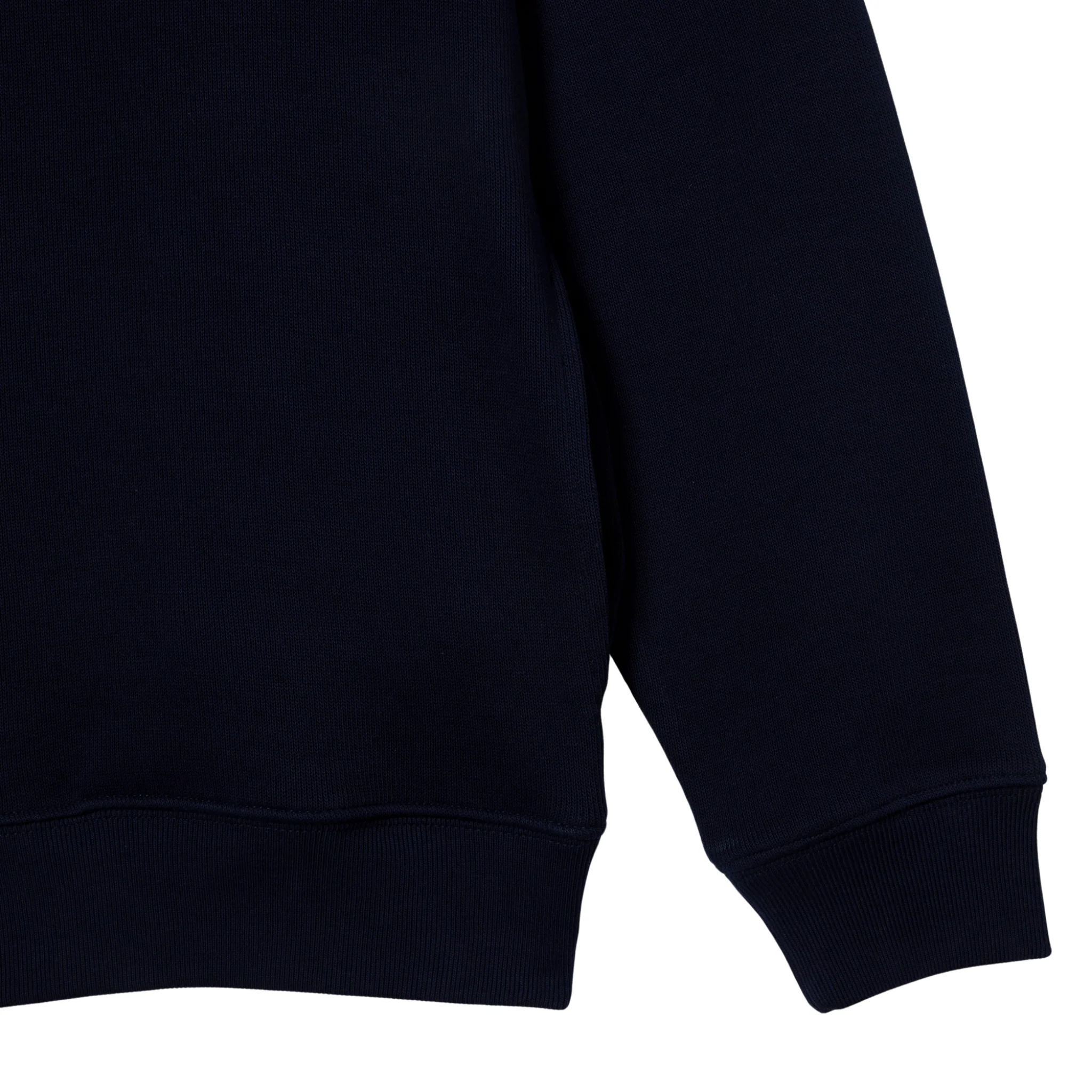 Mens Lacoste Navy Blue Classic Half Zip Sweatshirt - Image 3