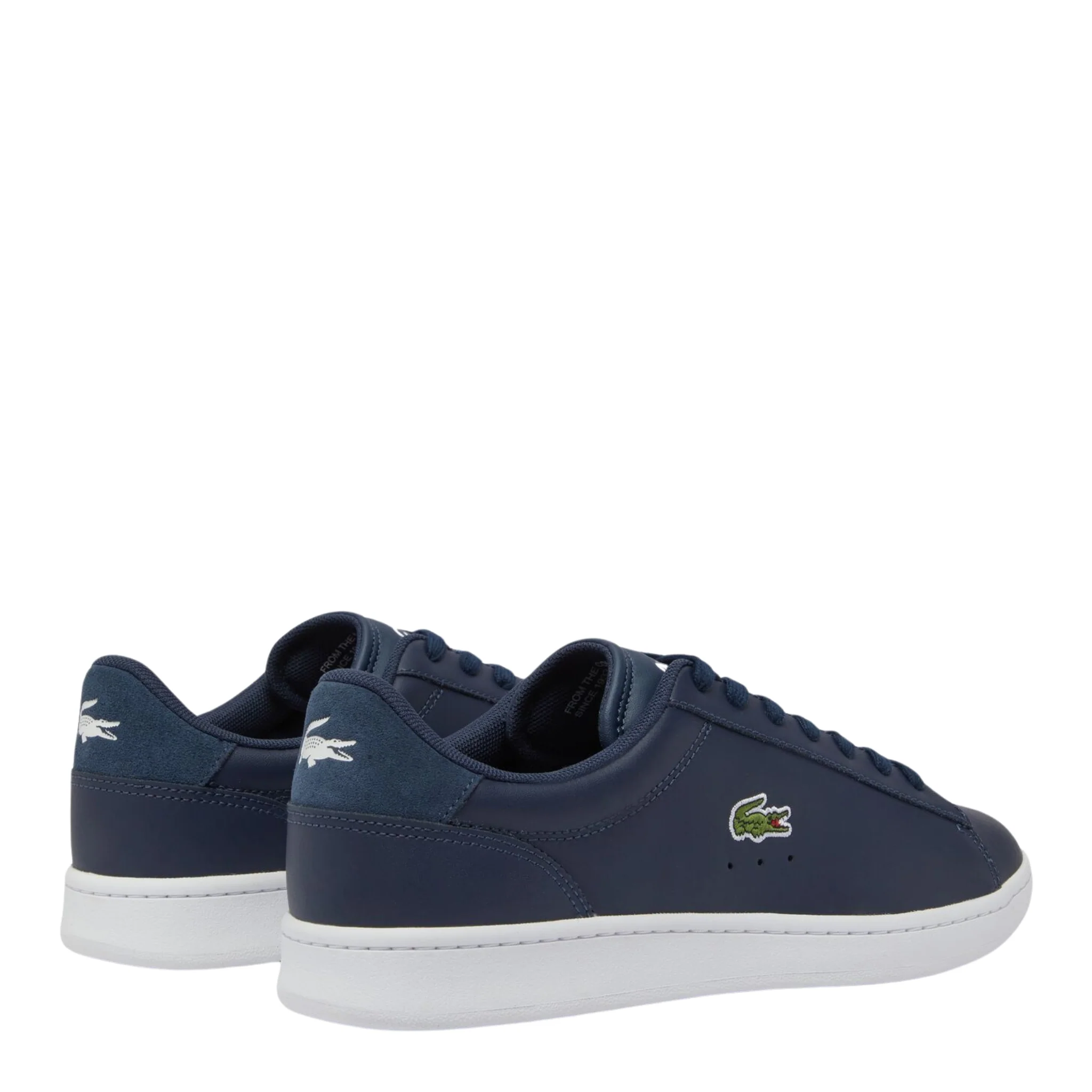 Mens Lacoste Navy/White Carnaby Set Trainers - Image 5