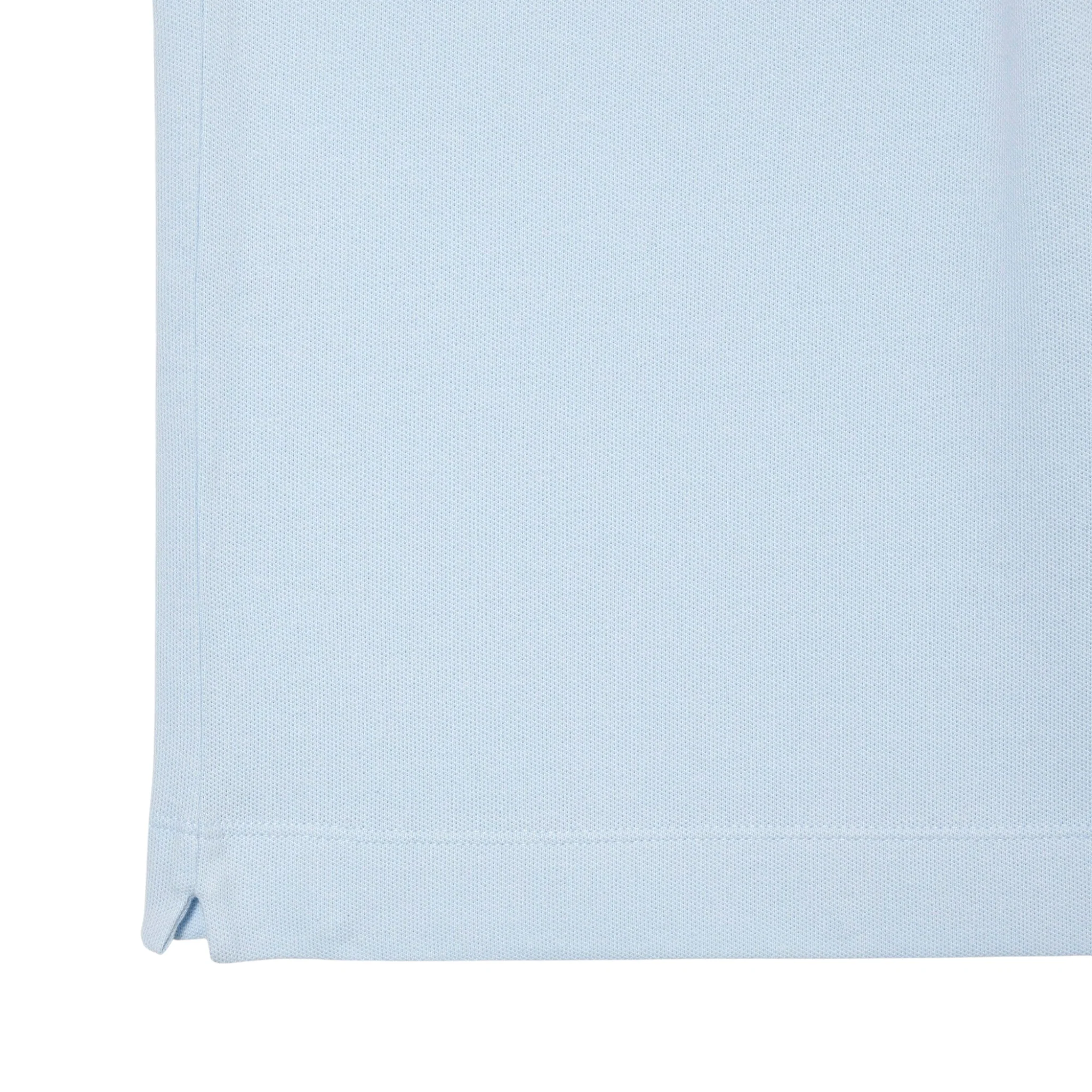 Mens Lacoste Rill Blue Paris Smart Regular Fit S/s Polo Shirt - Image 3