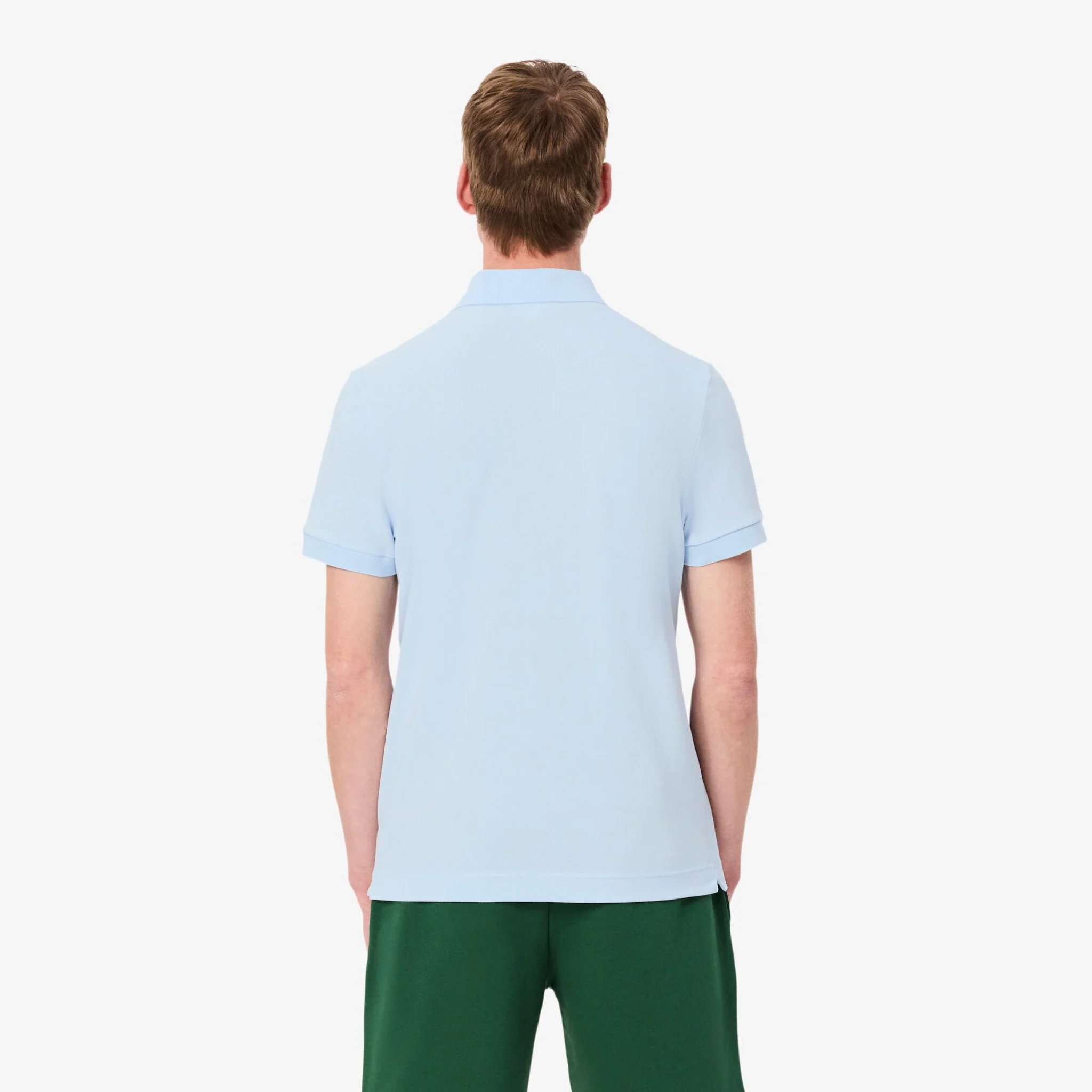Mens Lacoste Rill Blue Paris Smart Regular Fit S/s Polo Shirt - Image 5