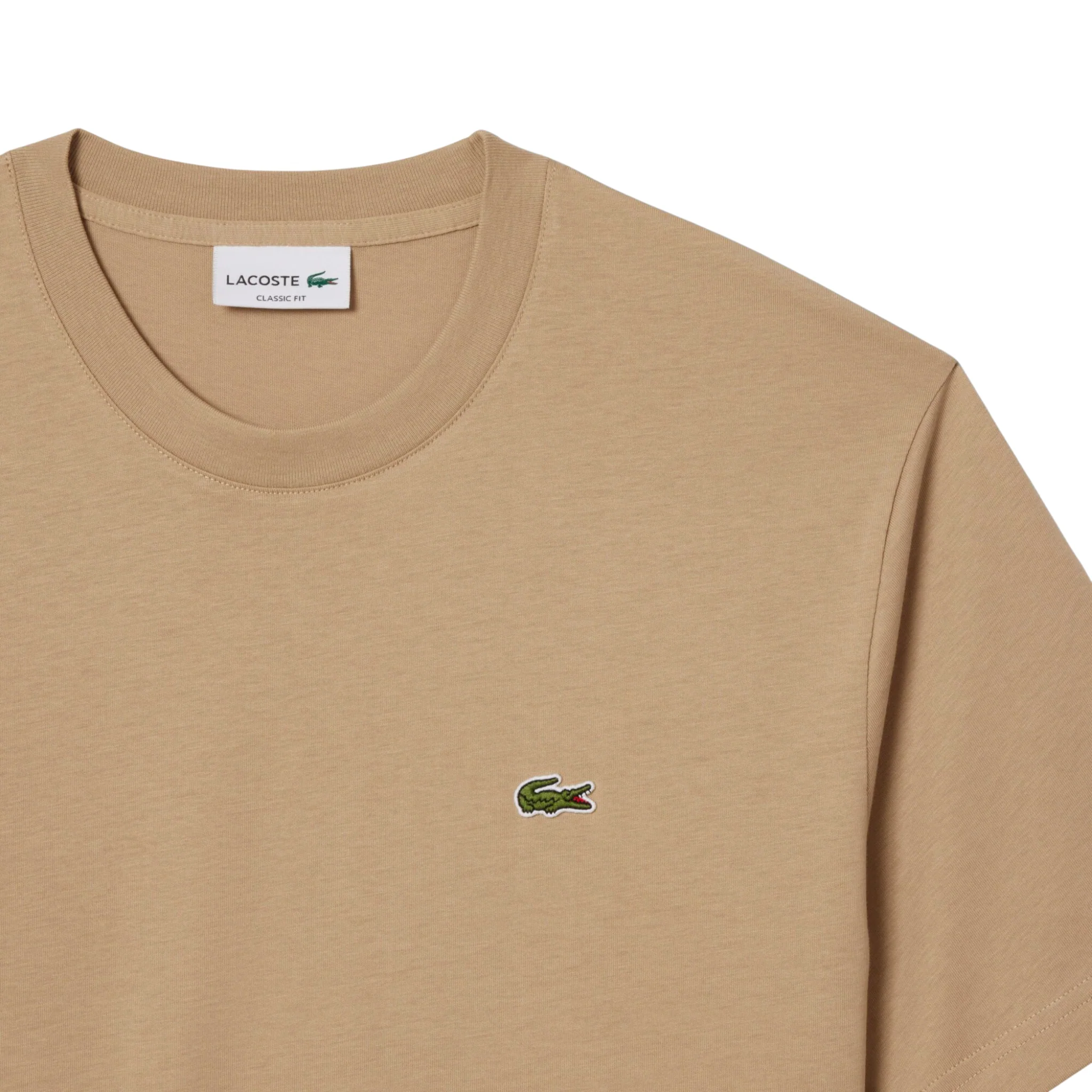Mens Lacoste Viennese Classic Fit Mid Weight S/s T Shirt - Image 2