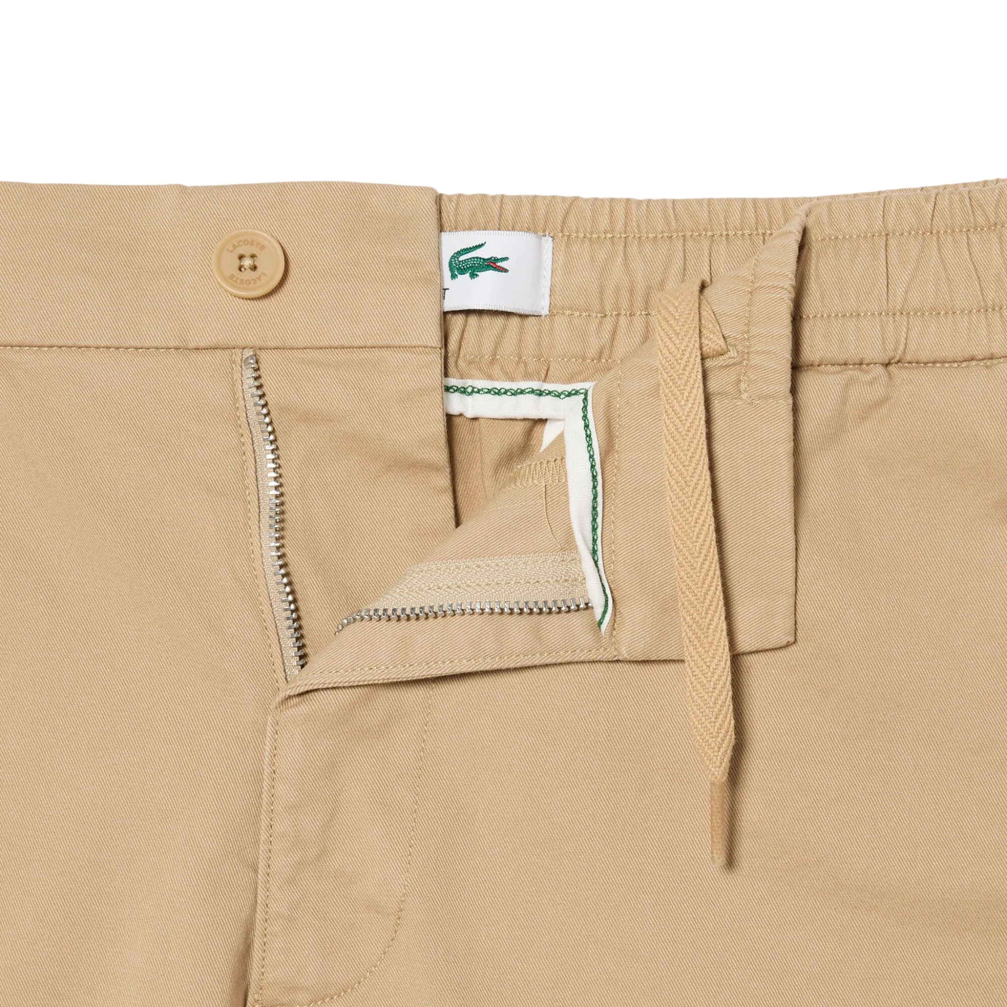 Mens Lacoste Viennese Relaxed Fit Stretch Cotton Shorts - Image 3