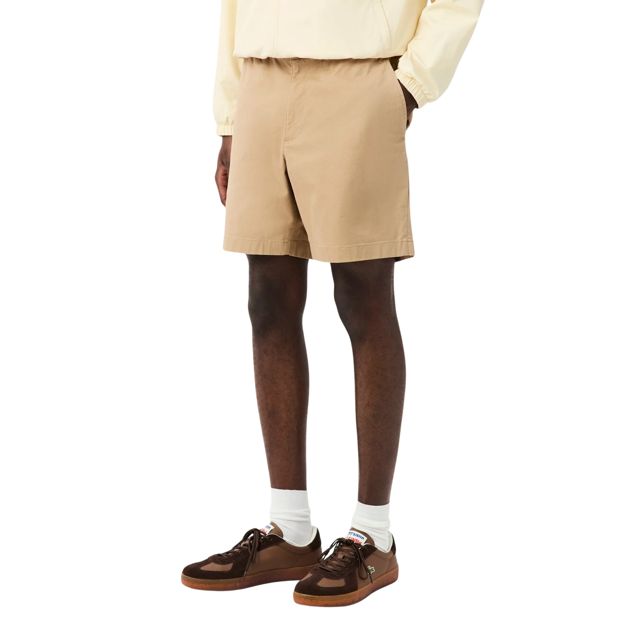 Mens Lacoste Viennese Relaxed Fit Stretch Cotton Shorts - Image 8
