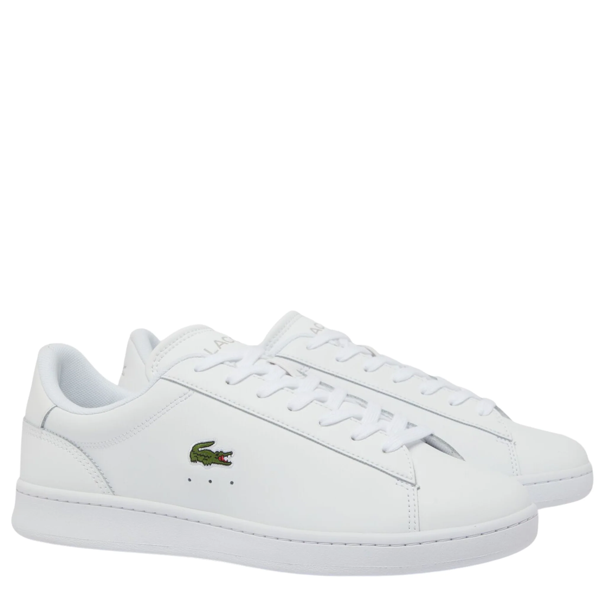 Mens Lacoste White Carnaby Set Trainers - Image 2