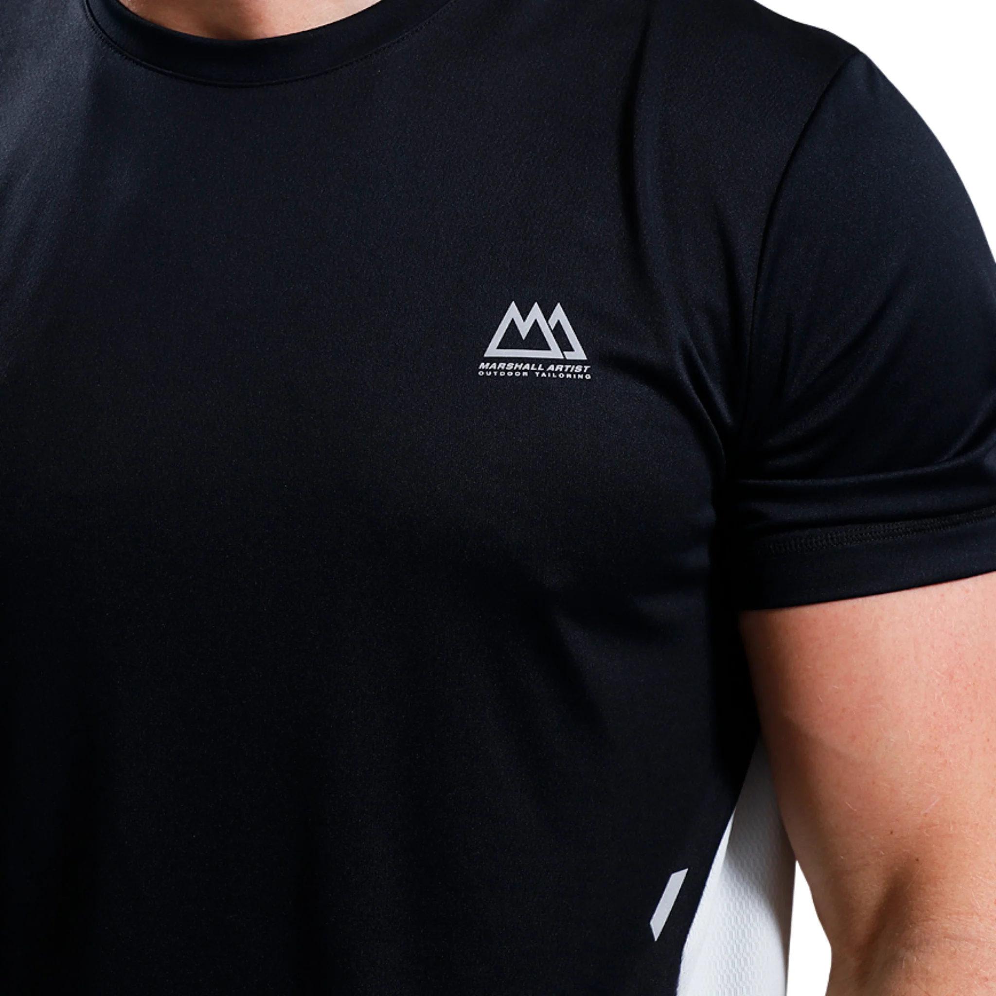 Mens Marshall Artist Black Nevis S/s T Shirt - Image 2