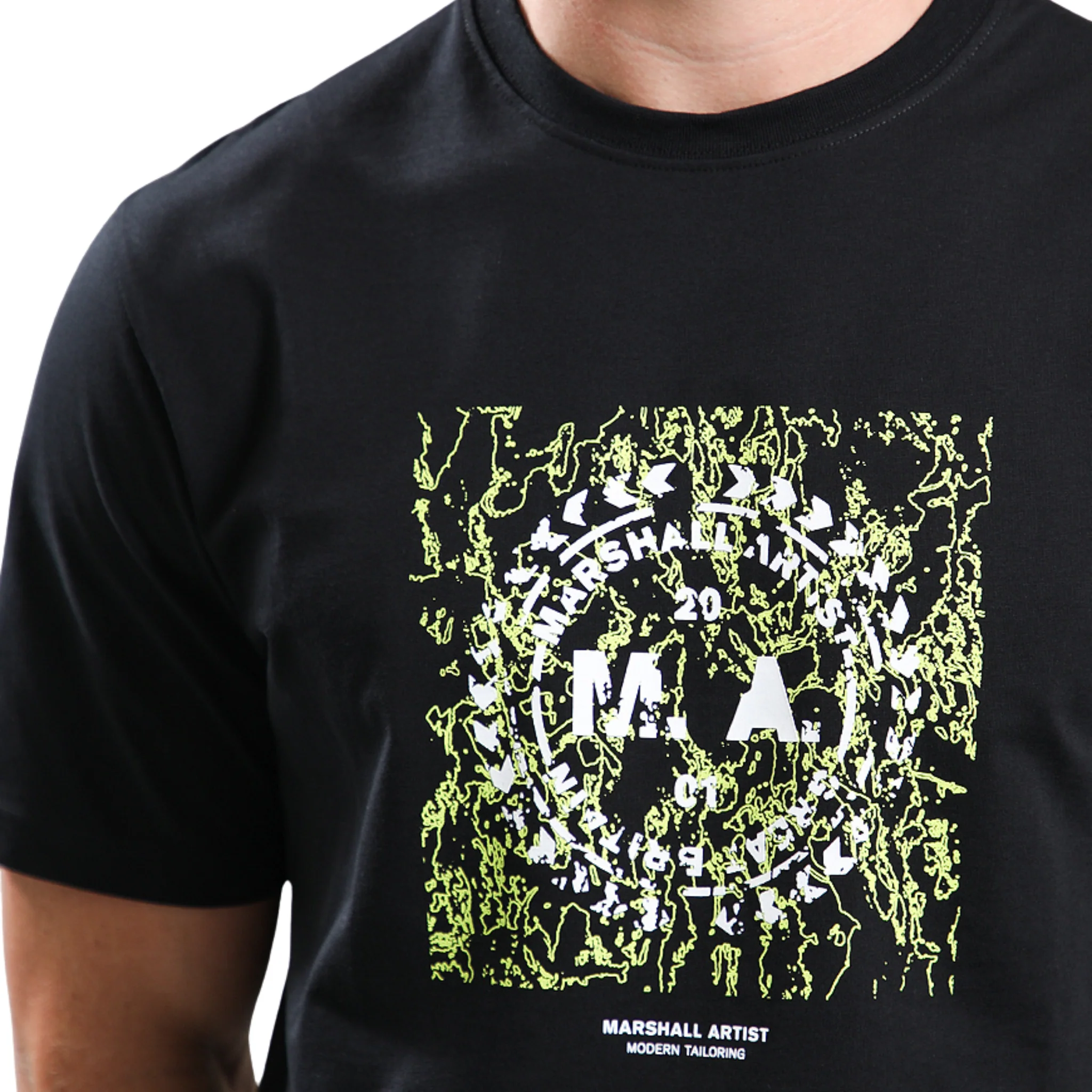Mens Marshall Artist Black Photek S/s T Shirt - Image 2