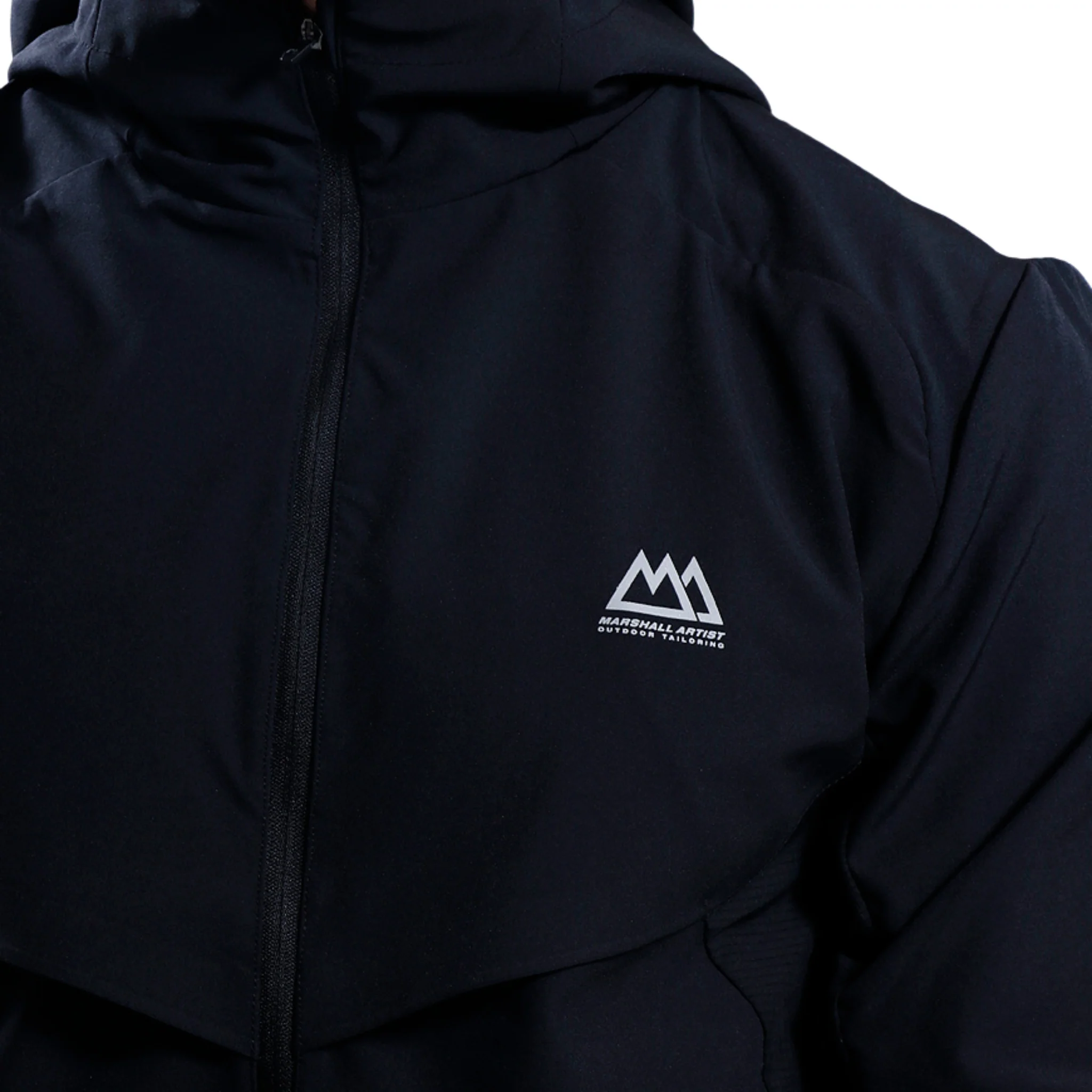 Mens Marshall Artist Black Strike Track Top - Image 2