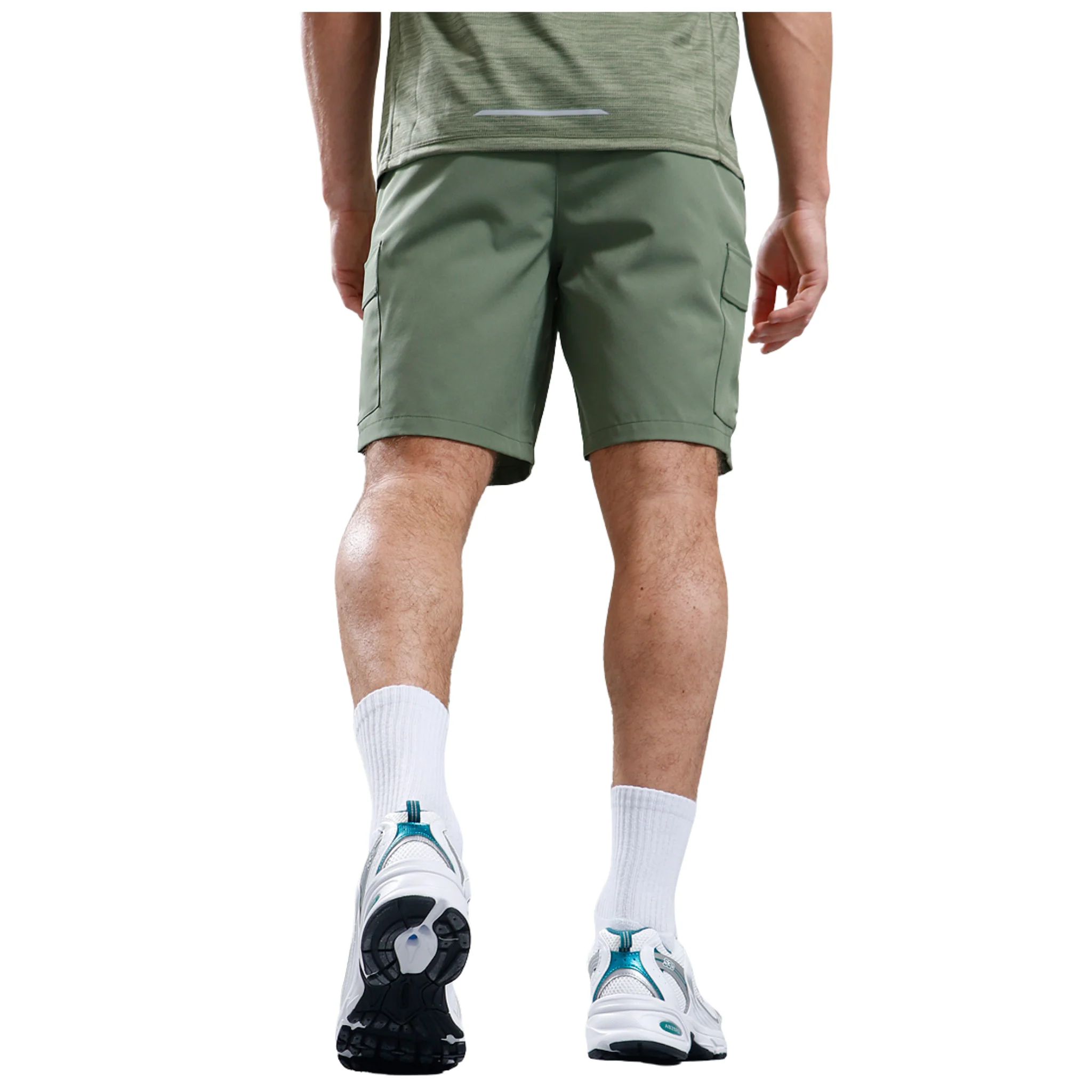 Mens Marshall Artist Khaki Elevate Shorts - Image 2
