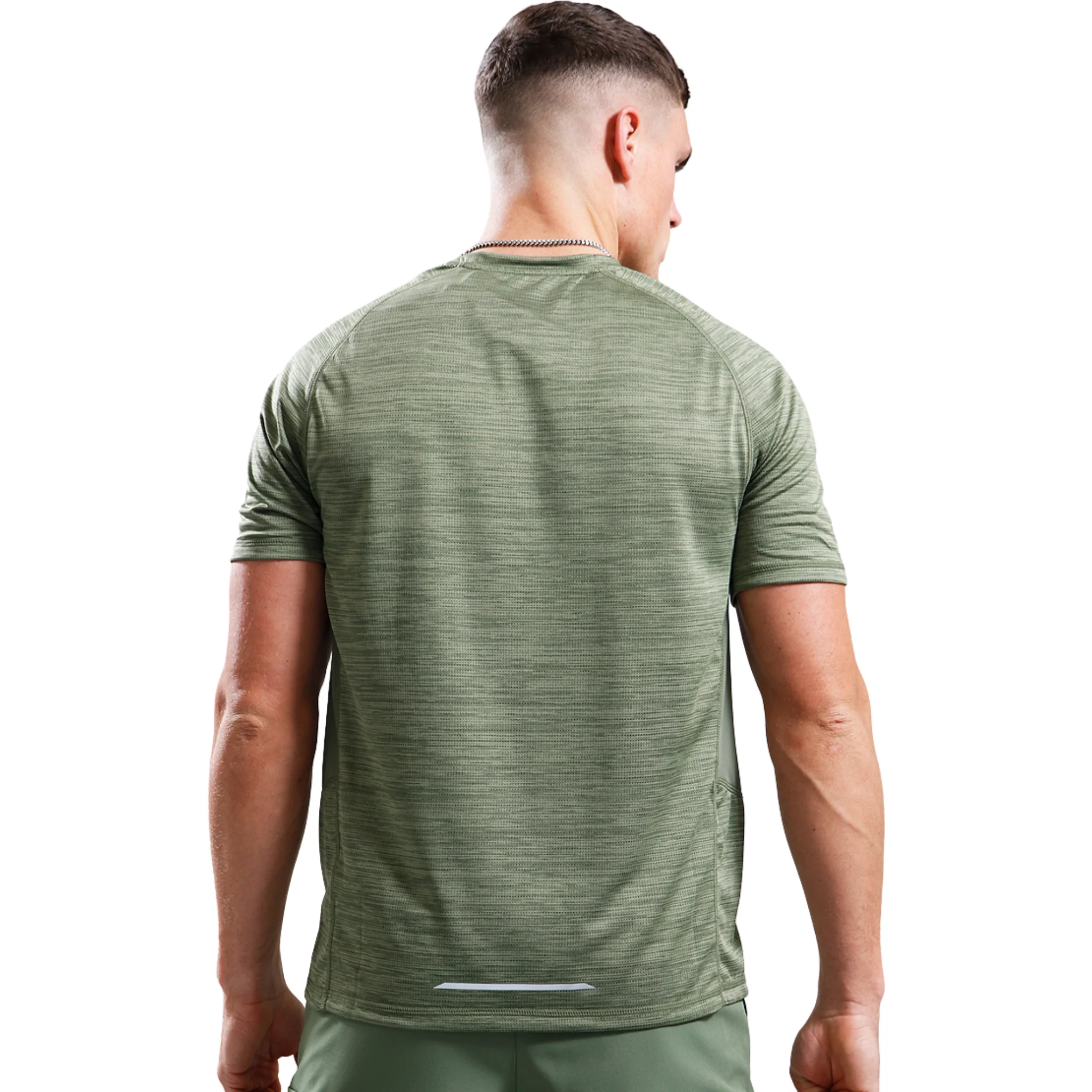 Mens Marshall Artist Khaki Quest S/s T Shirt - Image 2