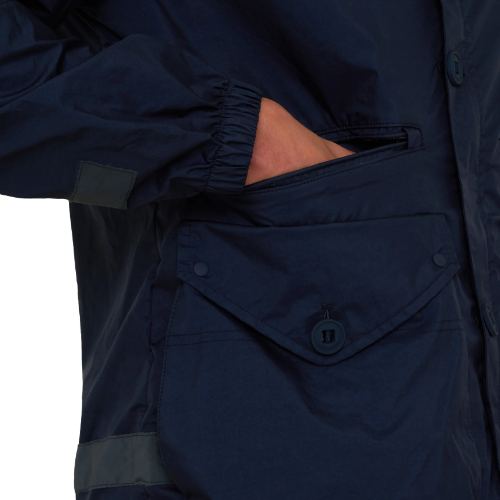 Mens Marshall Artist Navy Coastal Jacket - Image 5