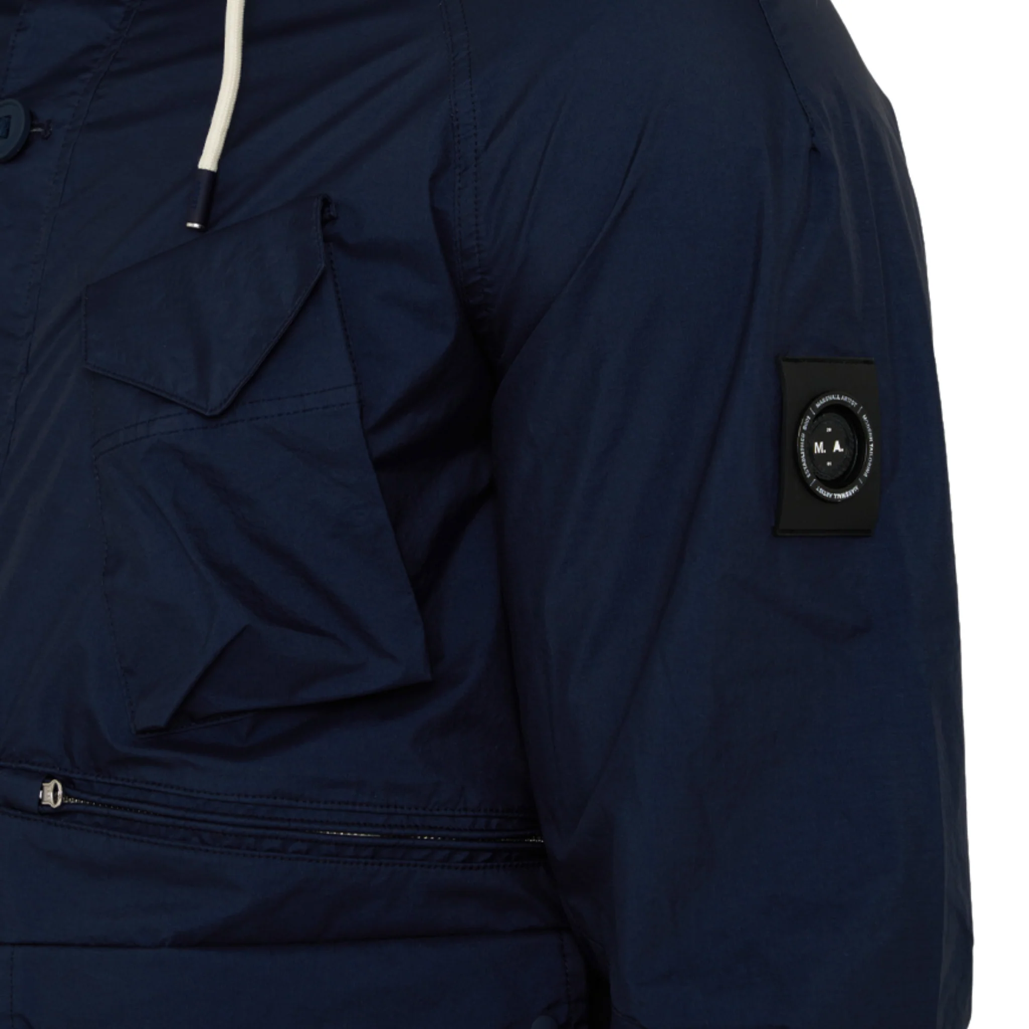 Mens Marshall Artist Navy Coastal Jacket - Image 6