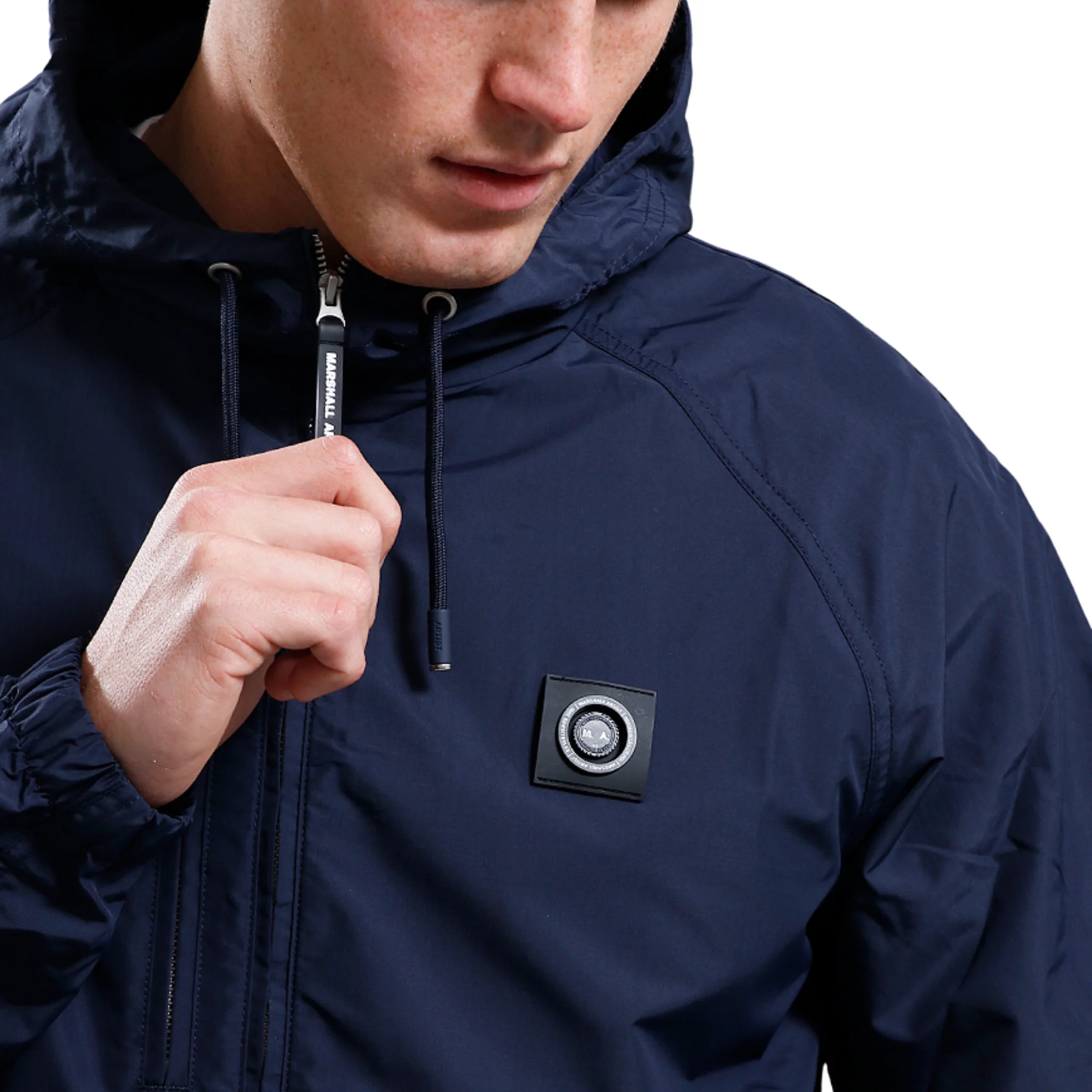 Mens Marshall Artist Navy Fairfax Jacket - Image 2