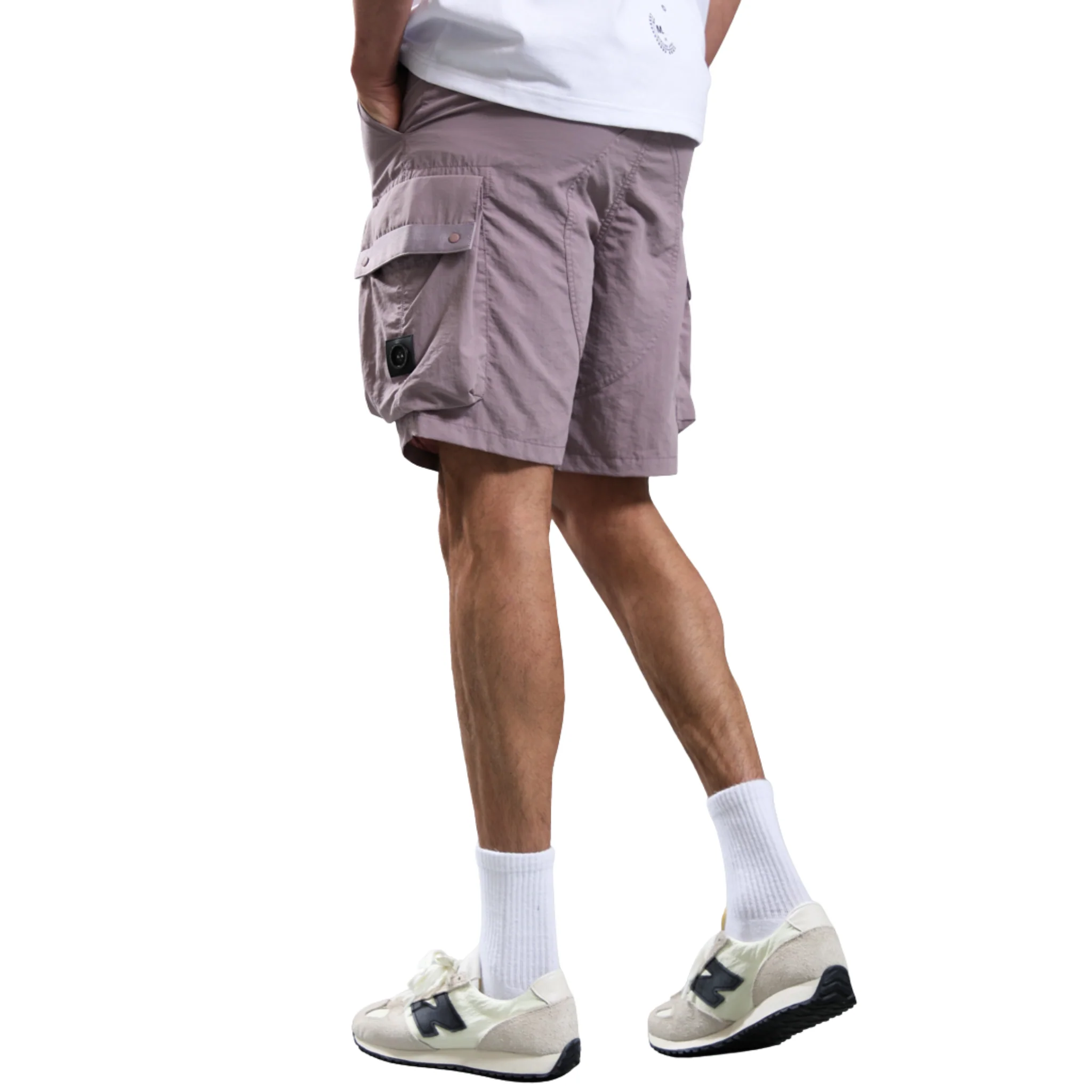 Mens Marshall Artist Rose Woodvale Cargo Shorts - Image 3