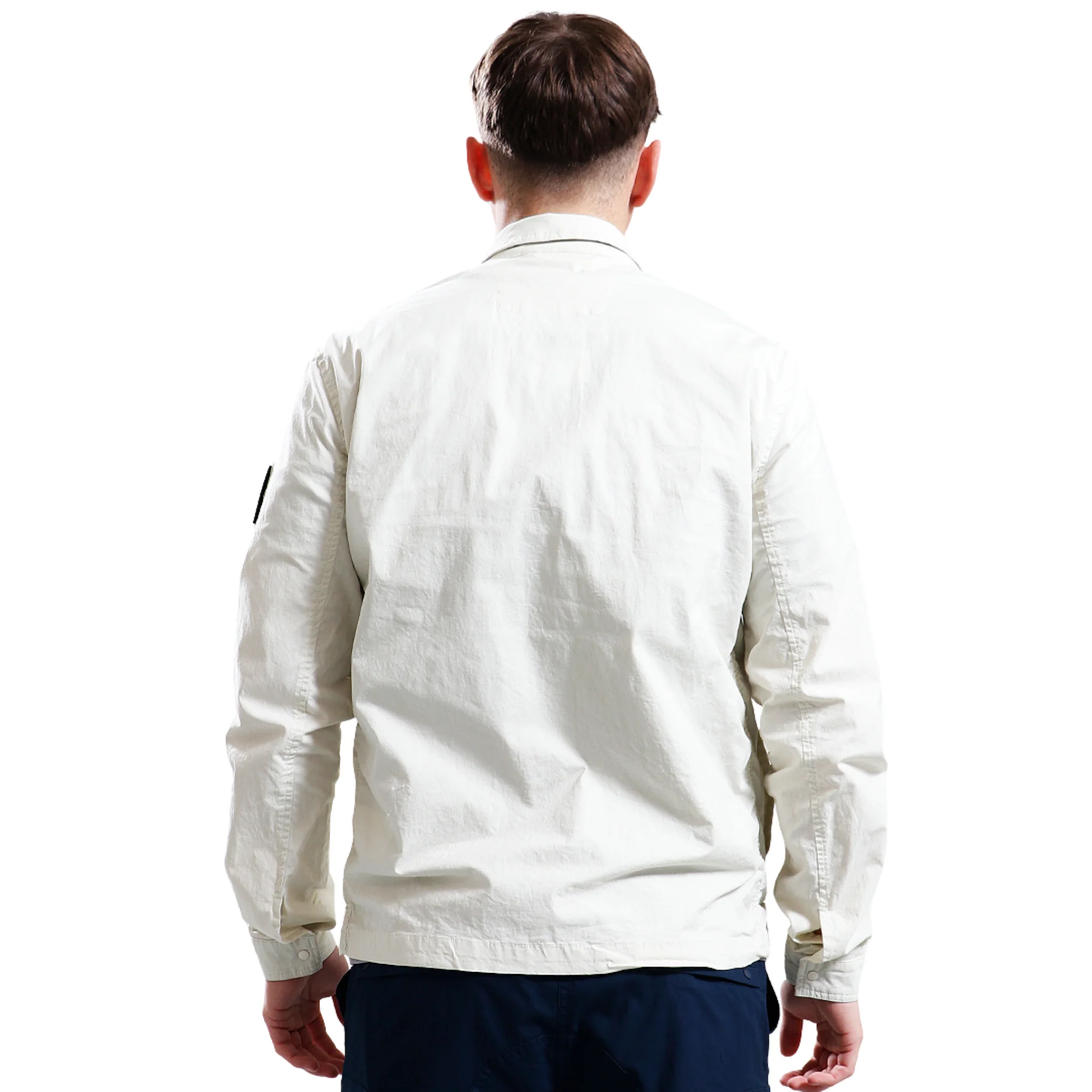 Mens Marshall Artist Stone Seafield Overshirt - Image 2