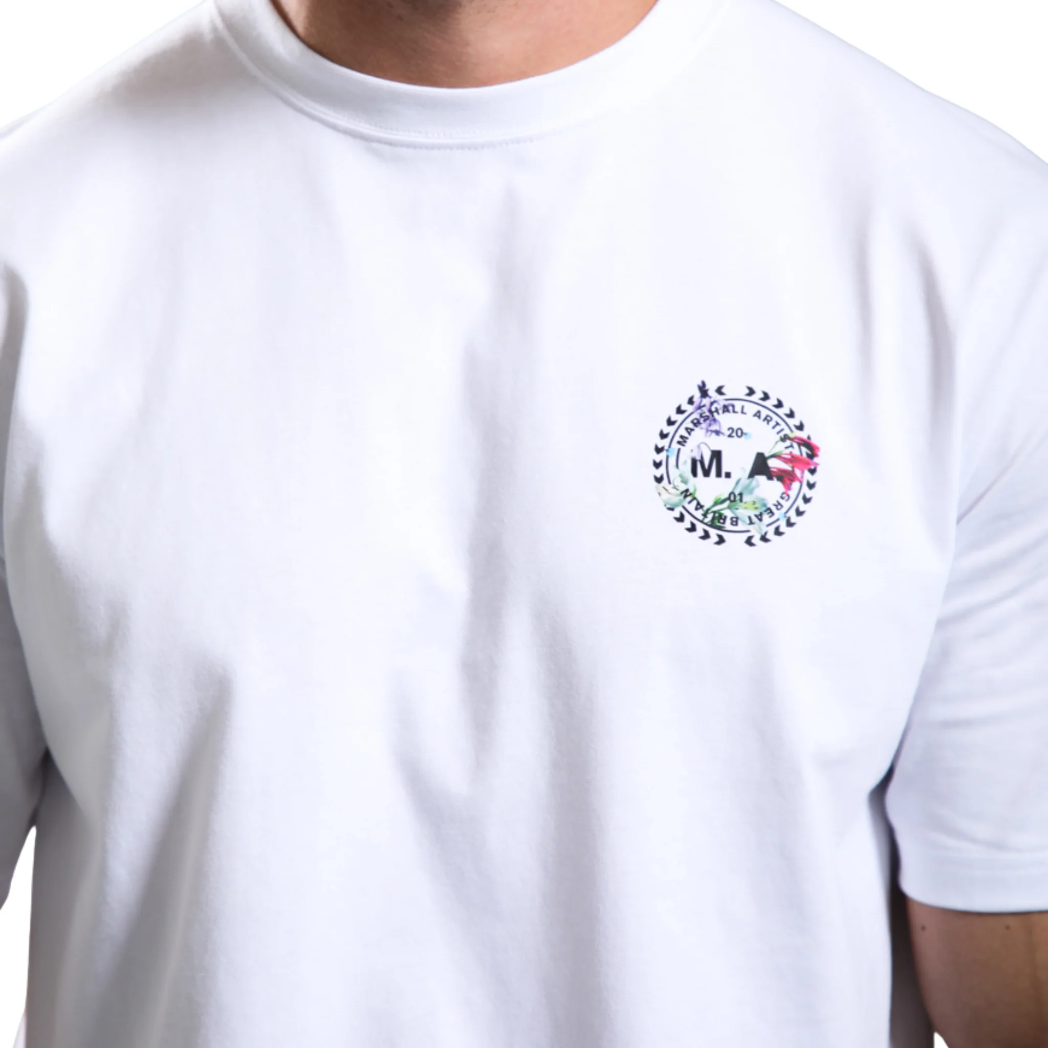 Mens Marshall Artist White Renaissance S/s T Shirt - Image 3