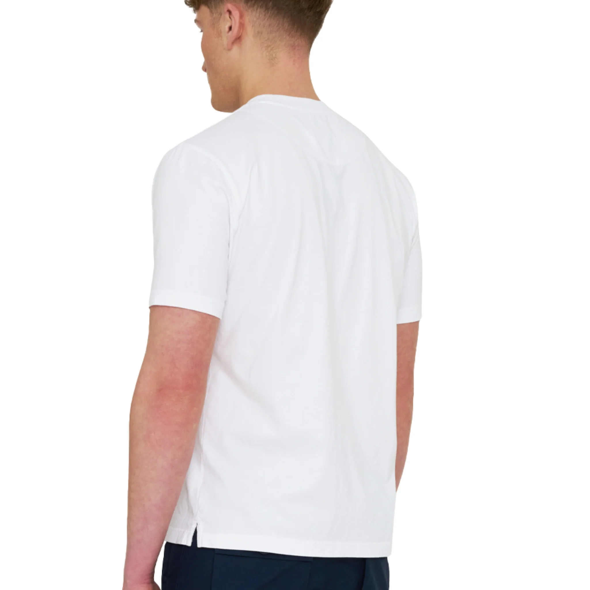 Mens Marshall Artist White Seafield S/s T Shirt - Image 3
