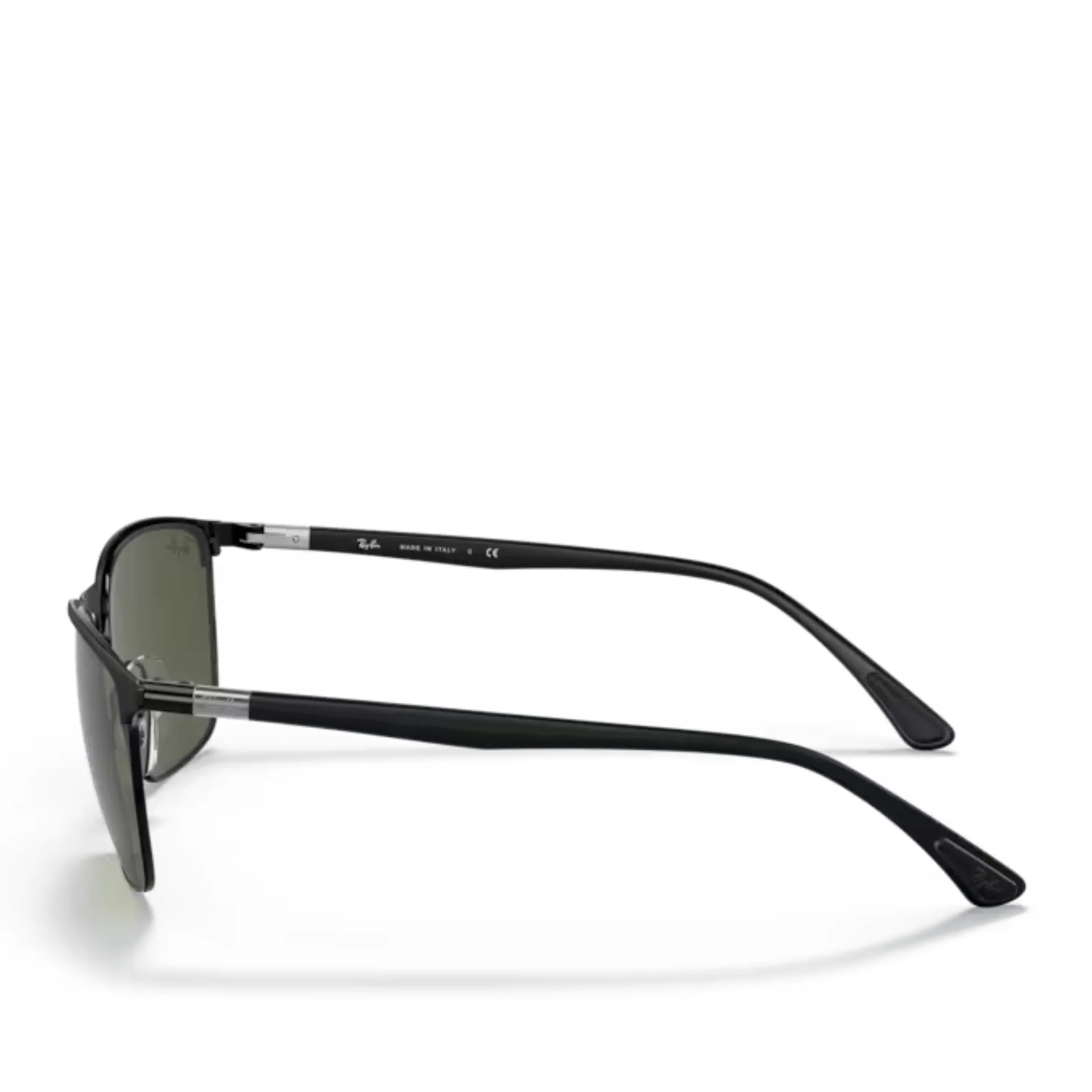 Mens 186/31 Matte Black/Black RB3686 Sunglasses - Image 4