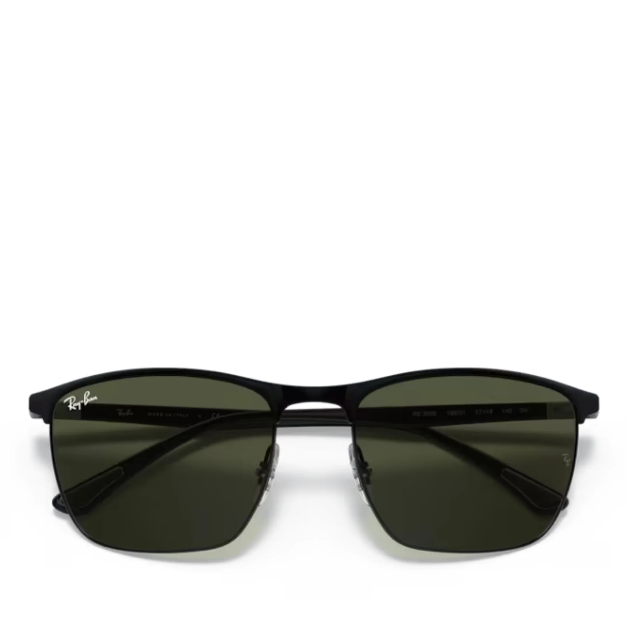 Mens 186/31 Matte Black/Black RB3686 Sunglasses - Image 6