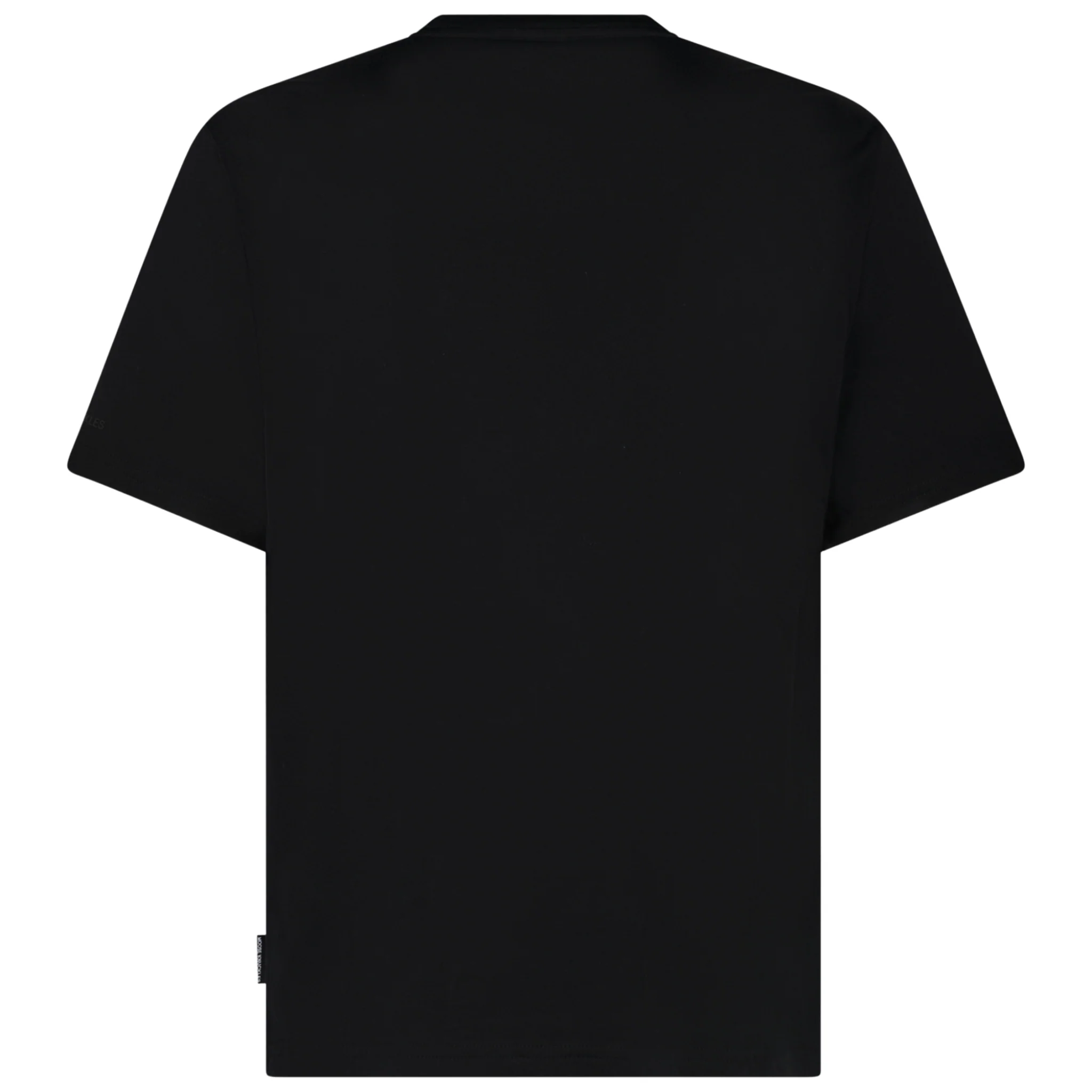 Mens Moose Knuckles Black Chamblee Leaf S/s T Shirt - Image 2