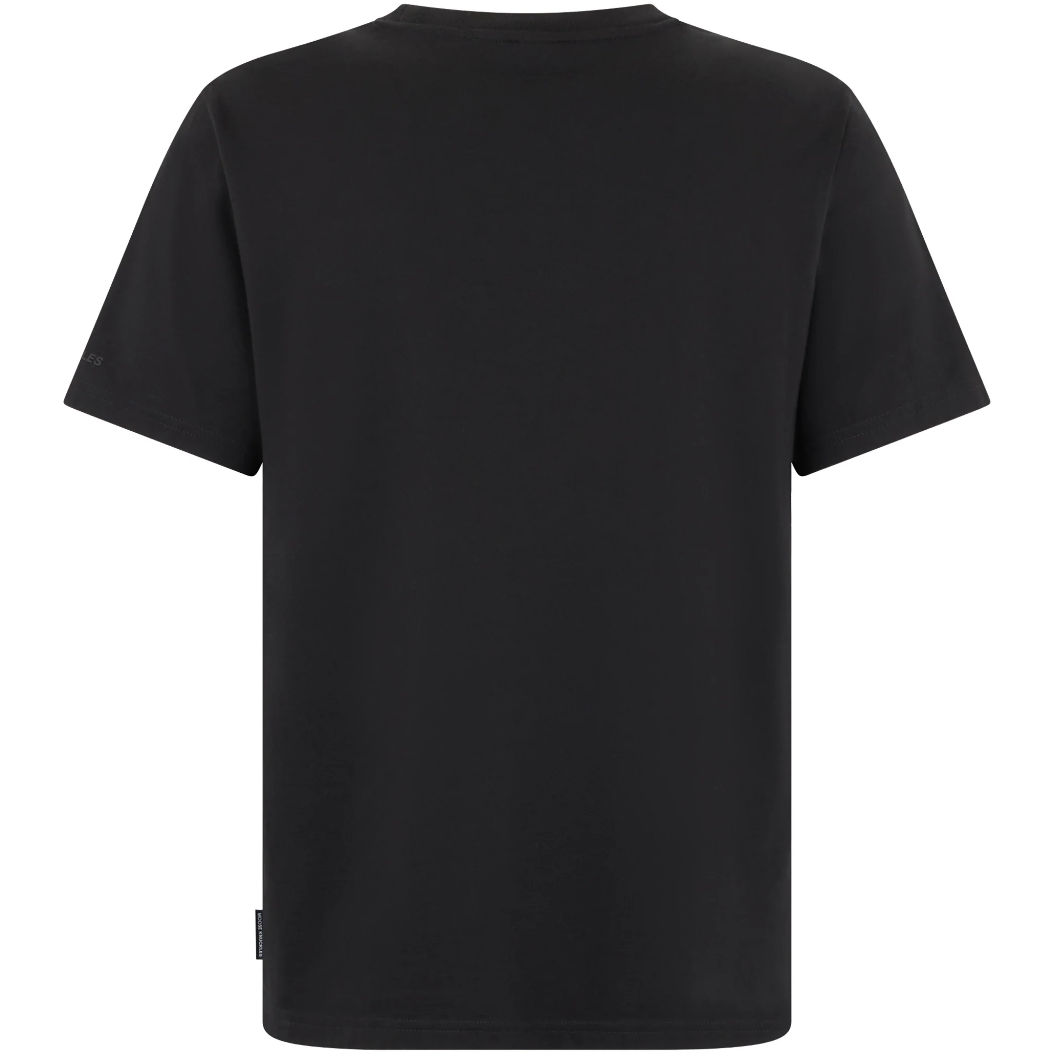 Mens Moose Knuckles Black Crescent S/s T Shirt - Image 2