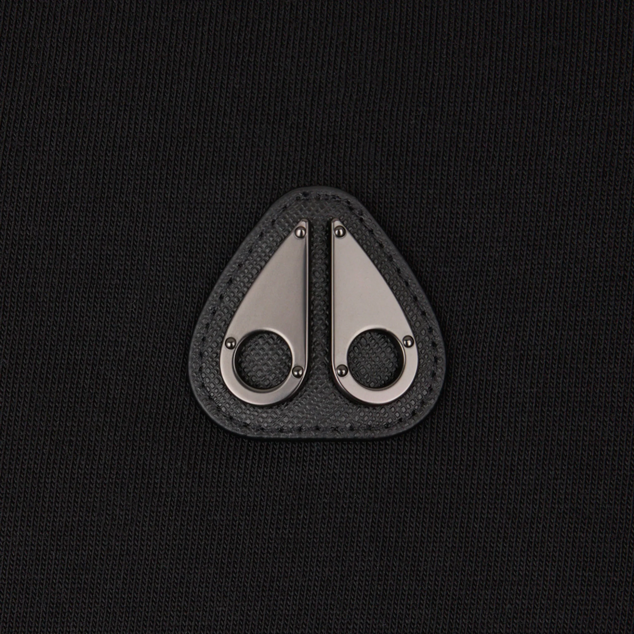 Mens Moose Knuckles Black Crescent S/s T Shirt - Image 3