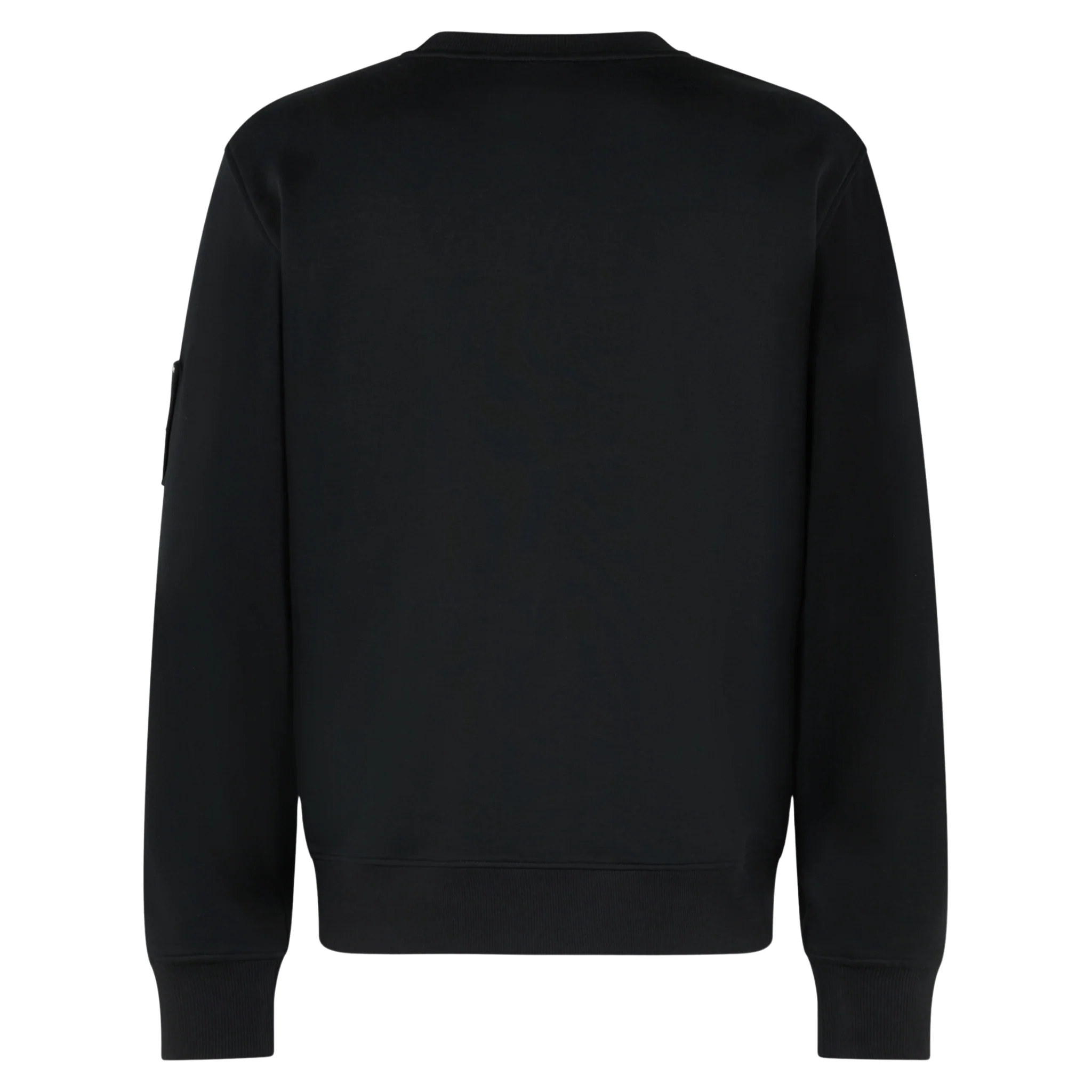 Mens Moose Knuckles Black Hartsfield Crew Sweatshirt - Image 2
