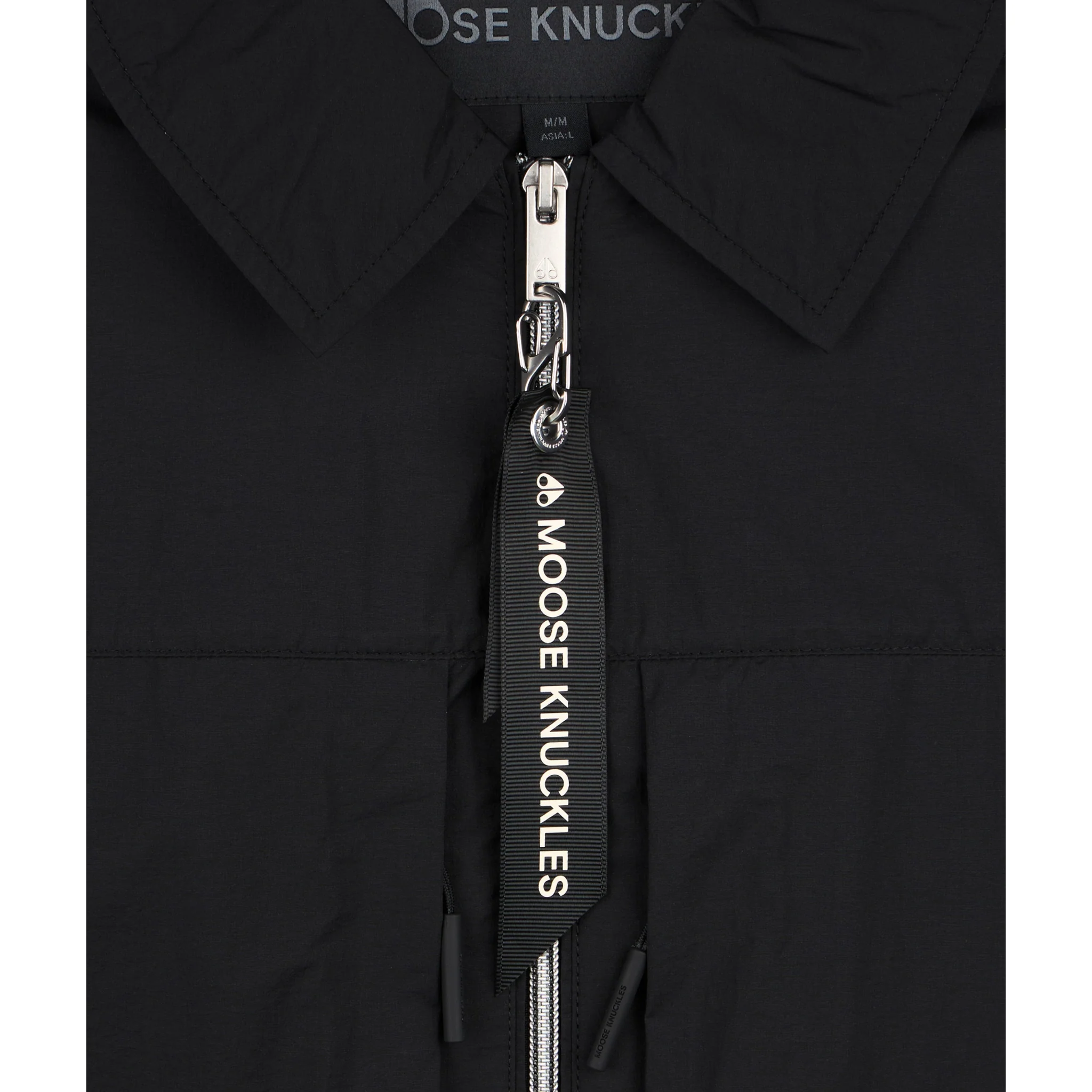 Mens Moose Knuckles Black Waverly Shirt Jacket - Image 3