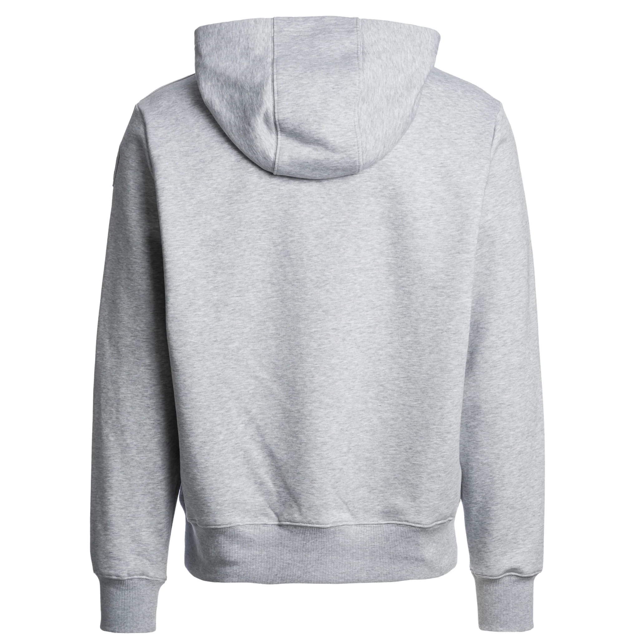 Mens Parajumpers Ash Grey Melange Everest Hoodie - Image 2