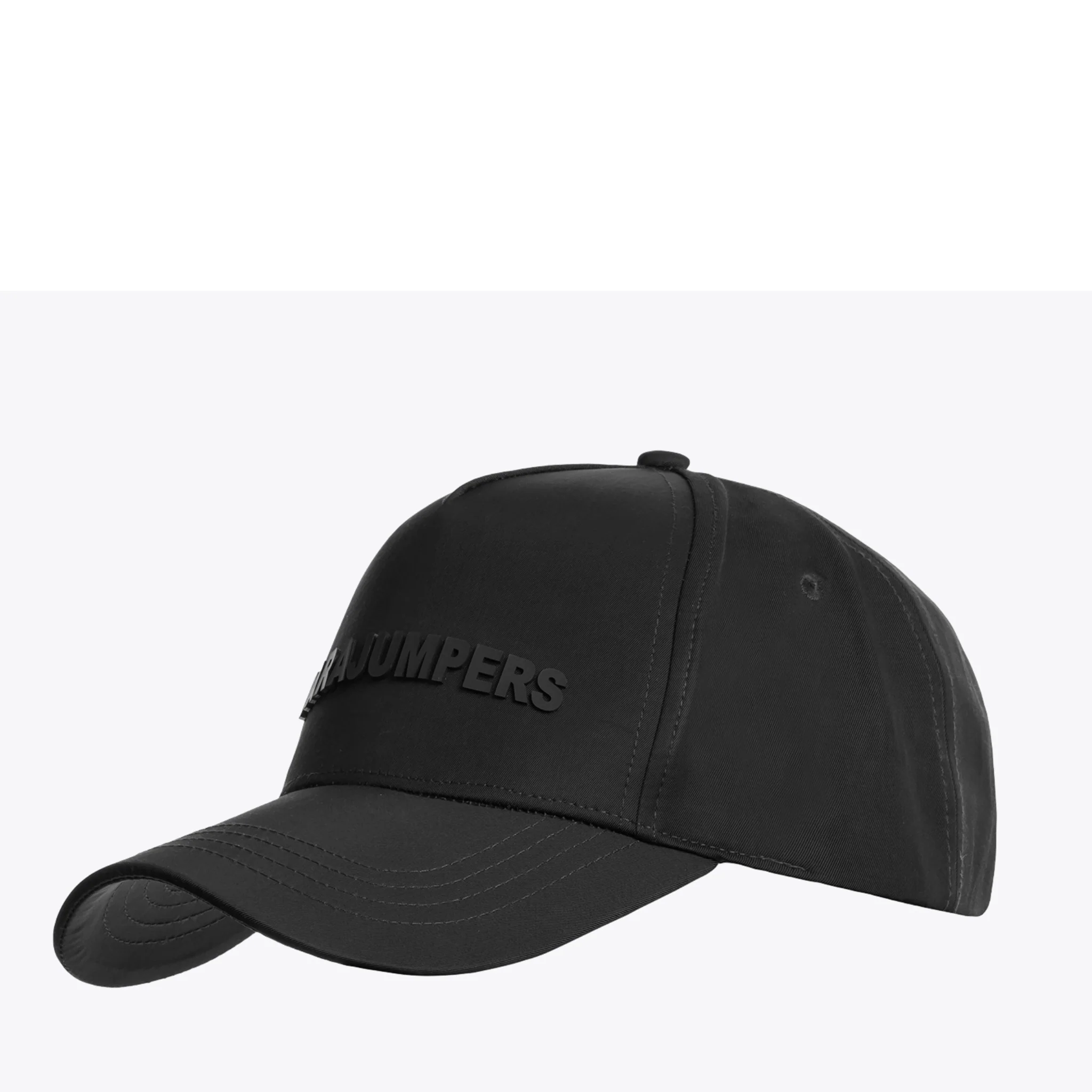 Mens Parajumpers Black Logo Cap - Image 2