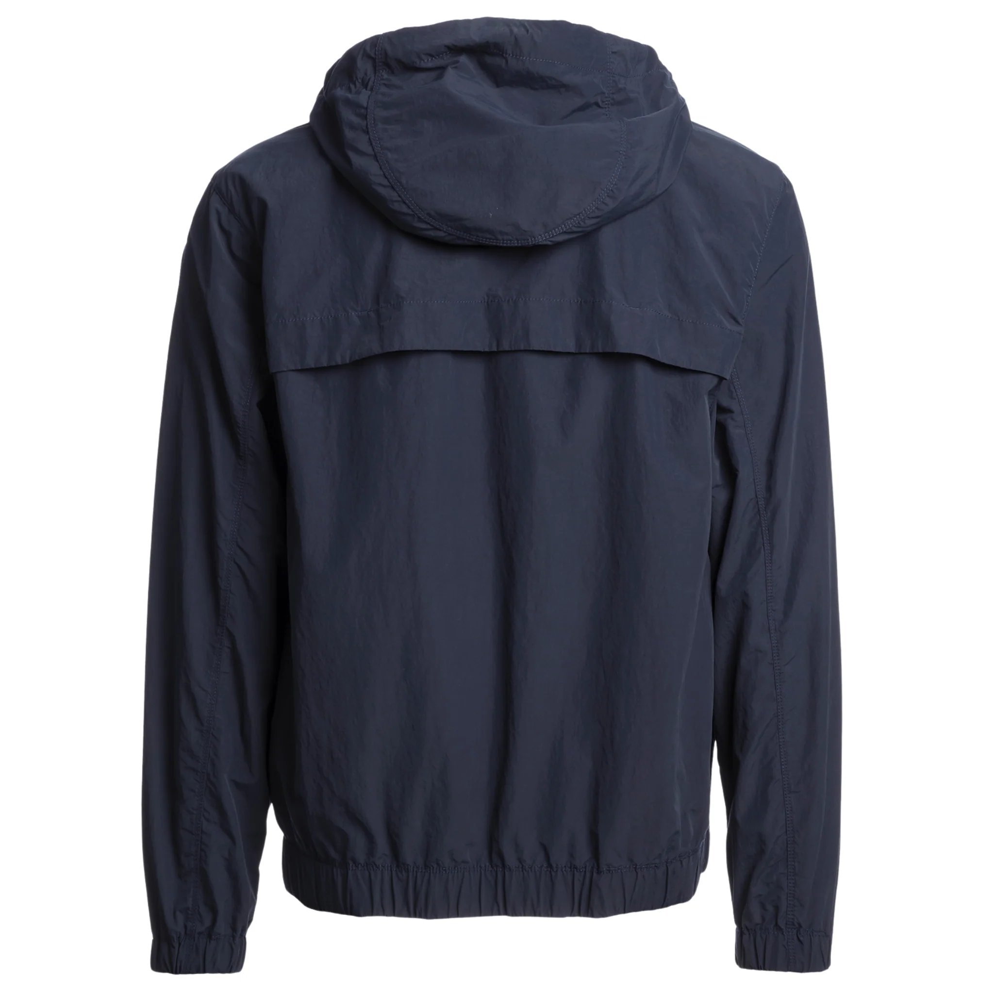 Mens Parajumpers Blue Navy Rube Hooded Jacket - Image 2