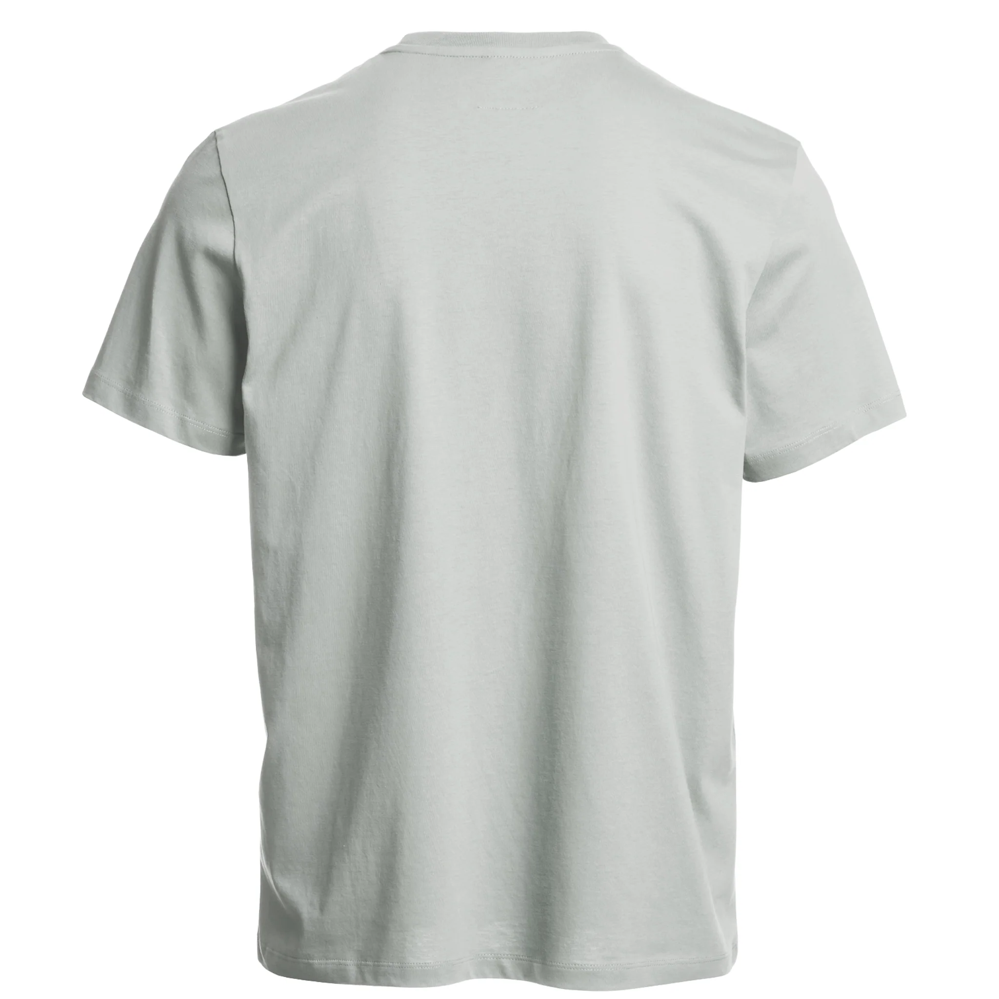 Mens Parajumpers Fresh Grey Patch S/s T Shirt - Image 2
