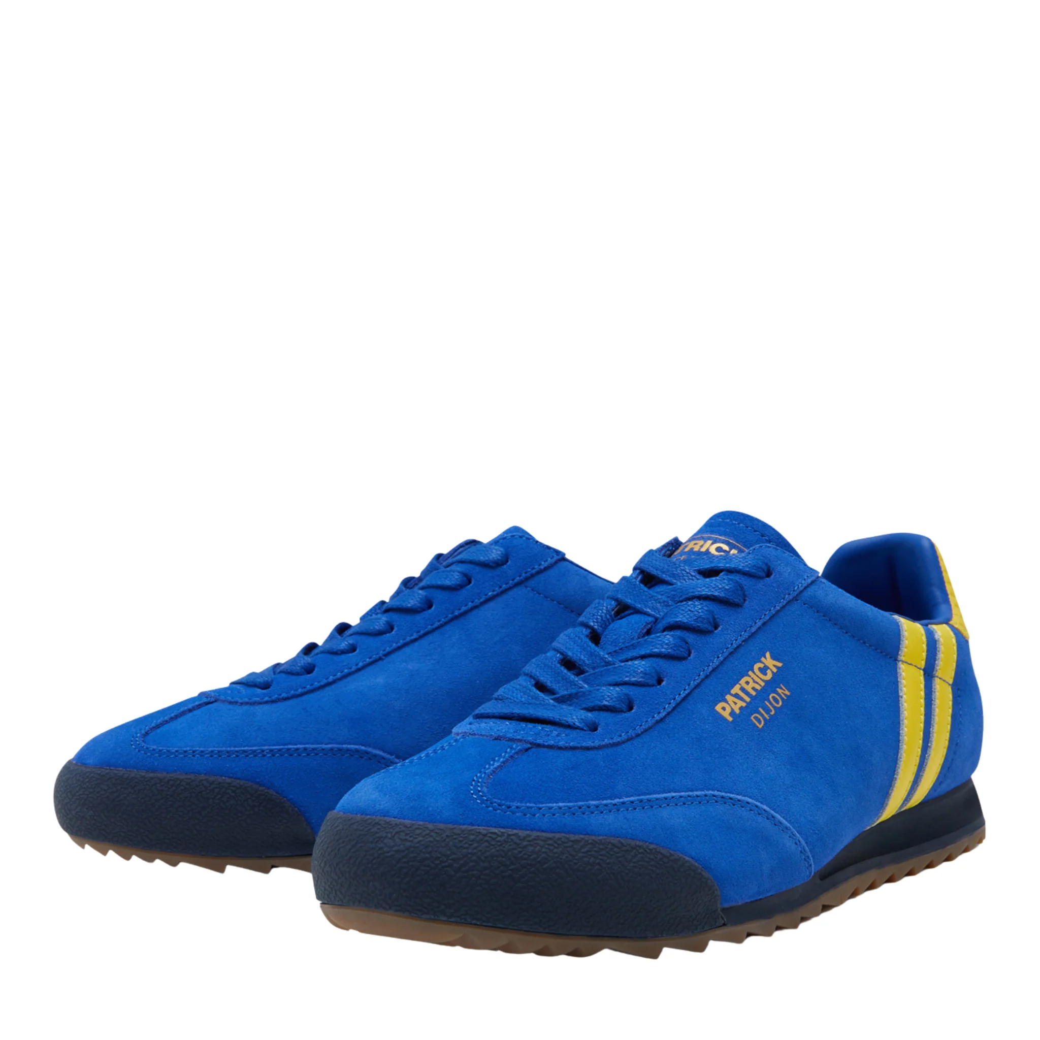 Mens Patrick Royal/Yellow/Navy Dijon Trainers - Image 2