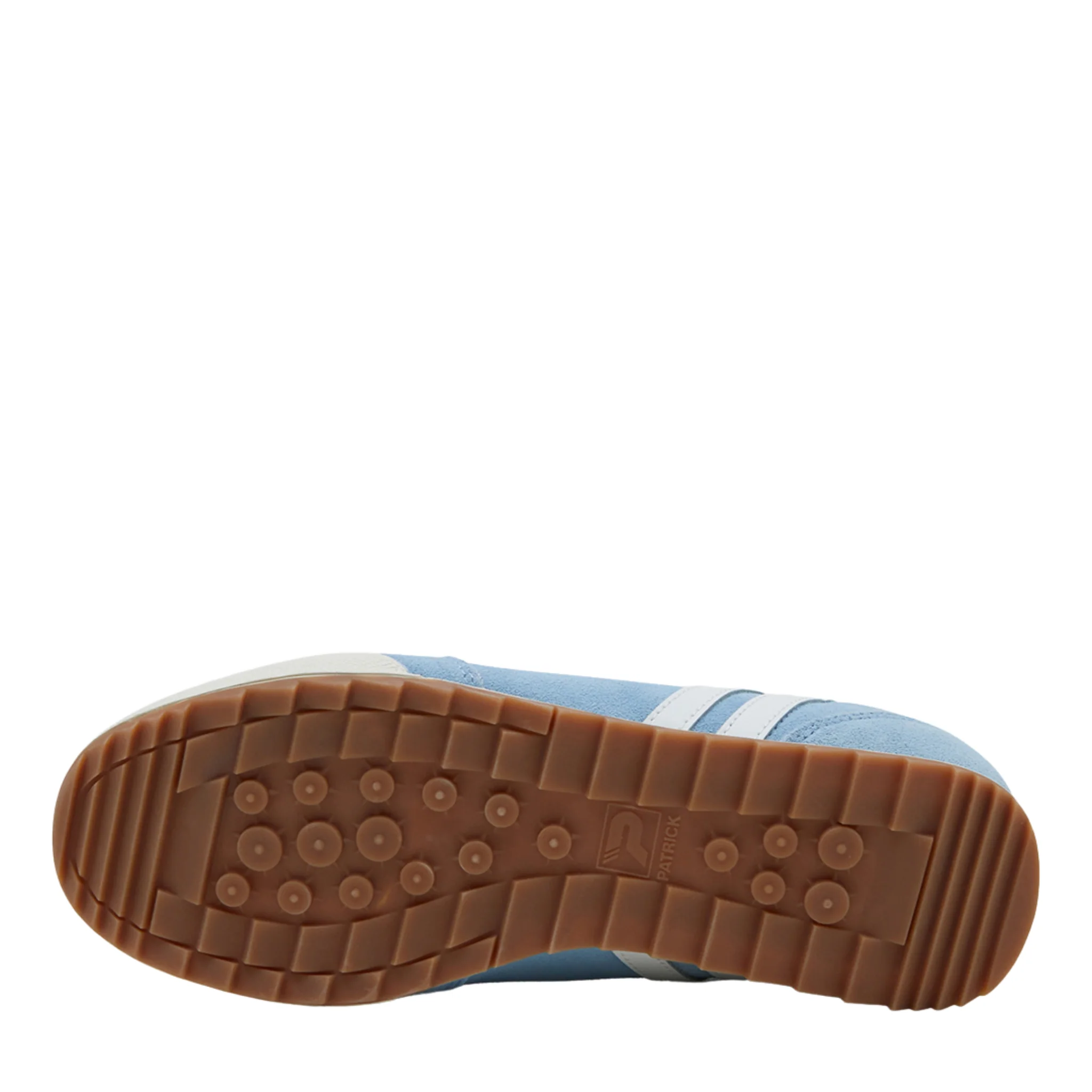 Mens Patrick Sky Blue/White Rio Trainers - Image 4