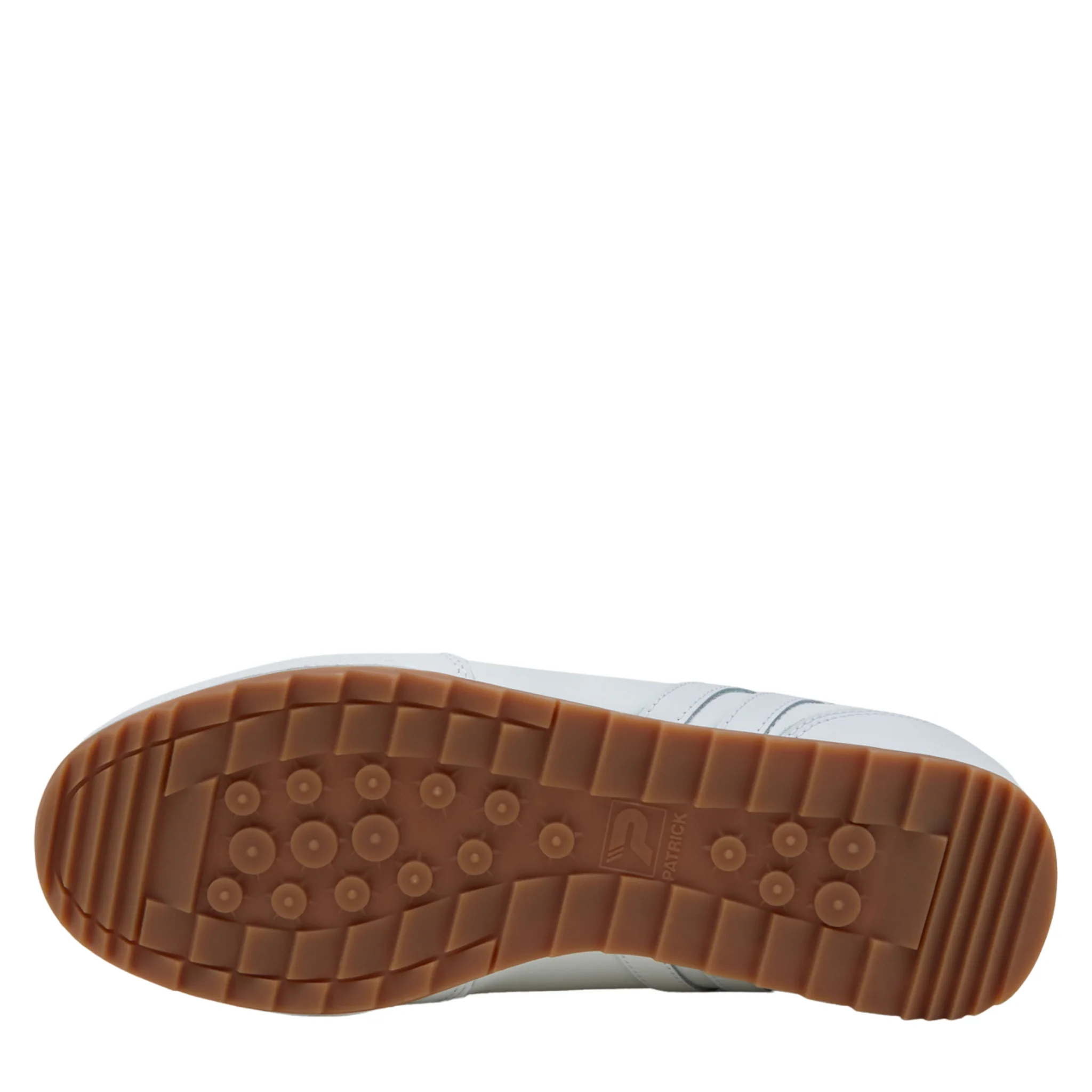 Mens Patrick White/White Rio Trainers - Image 4