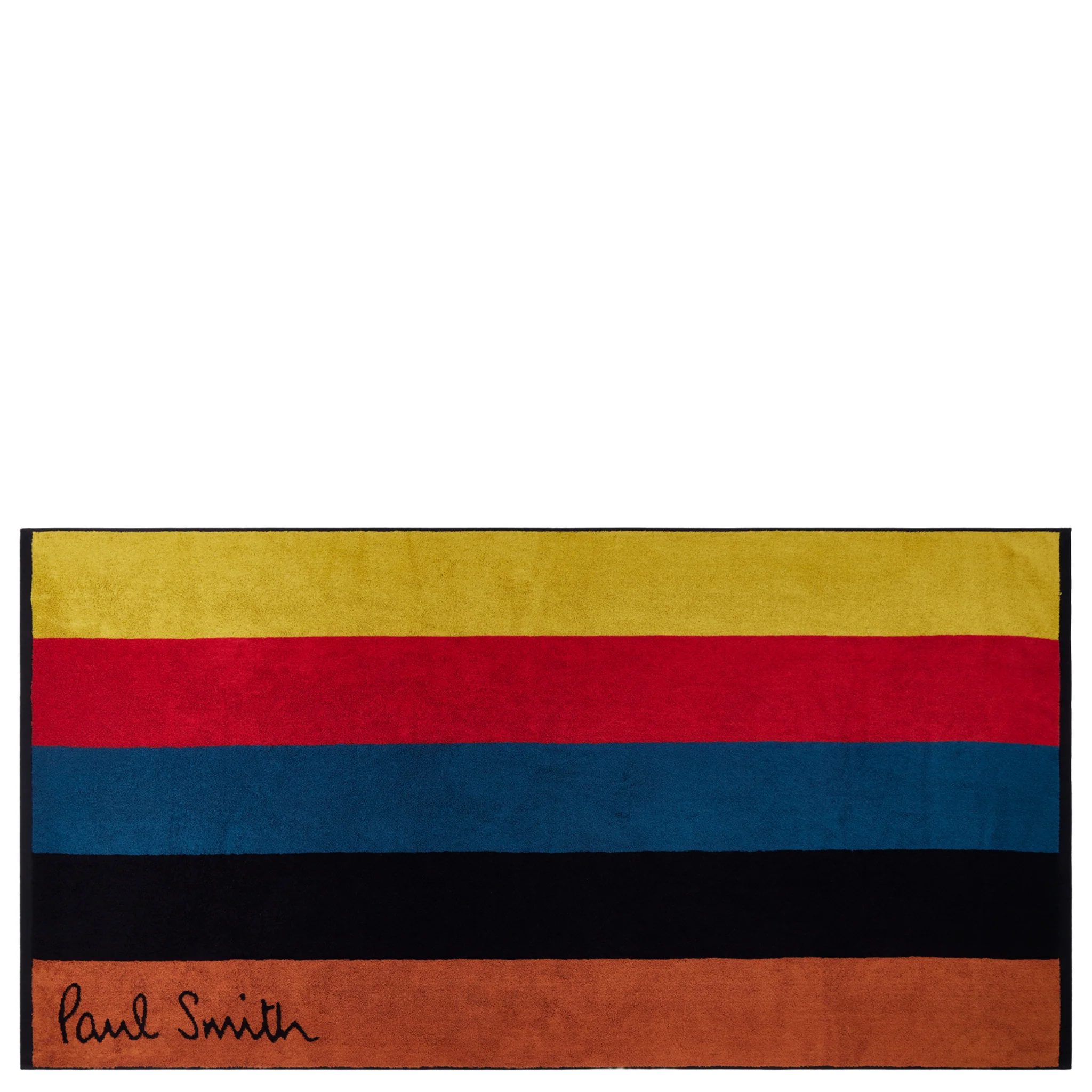 Mens Paul Smith Artist Stripe Towel - Image 2