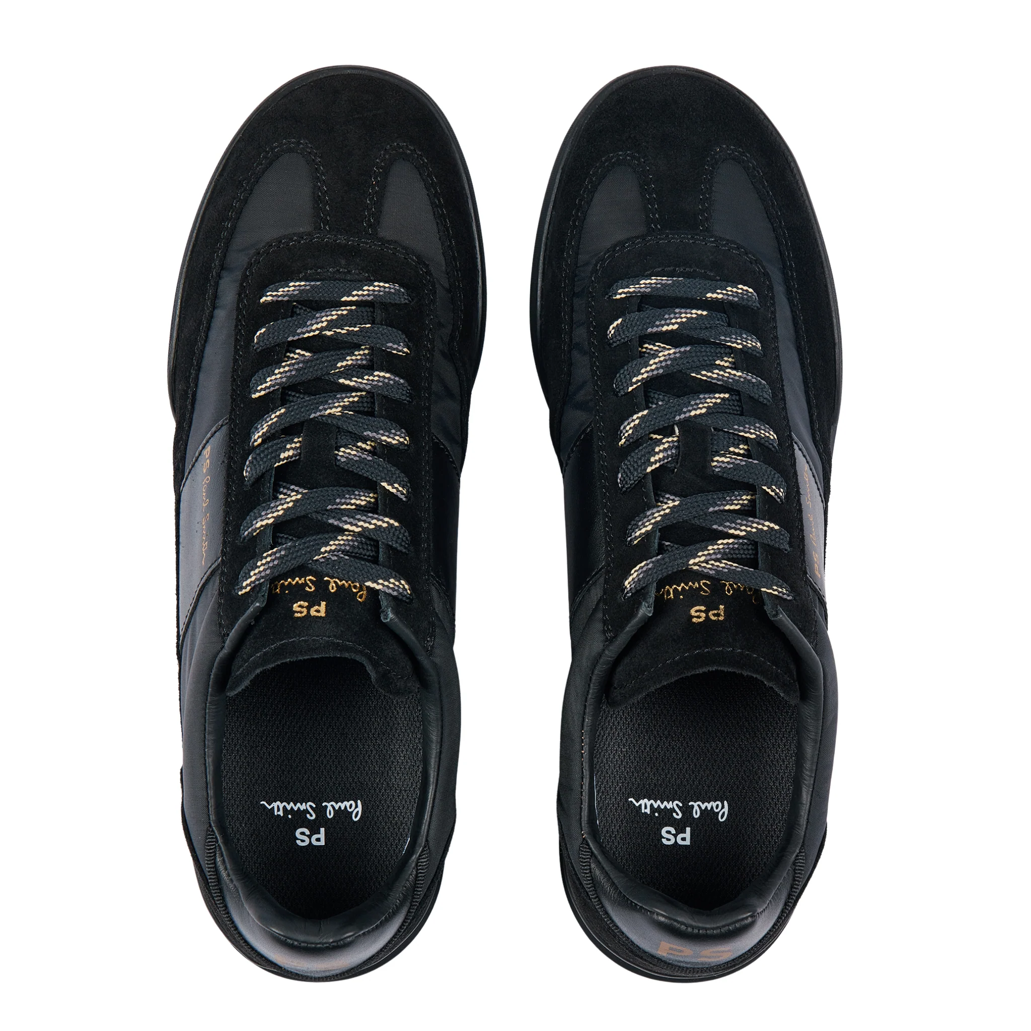 Mens Paul Smith Black/Black Dover Trainers - Image 2