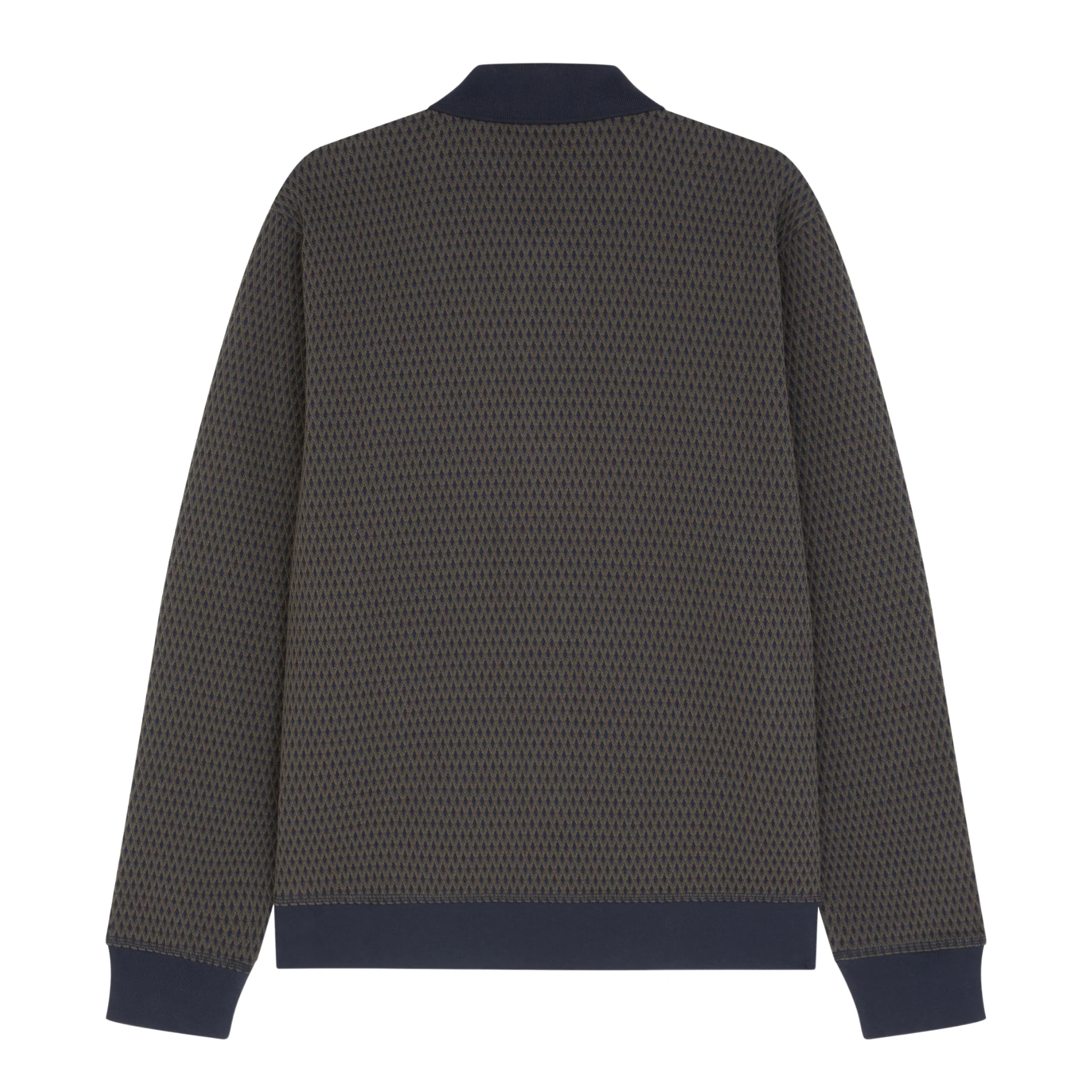 Mens Paul Smith Black Jacquard Cardigan - Image 4