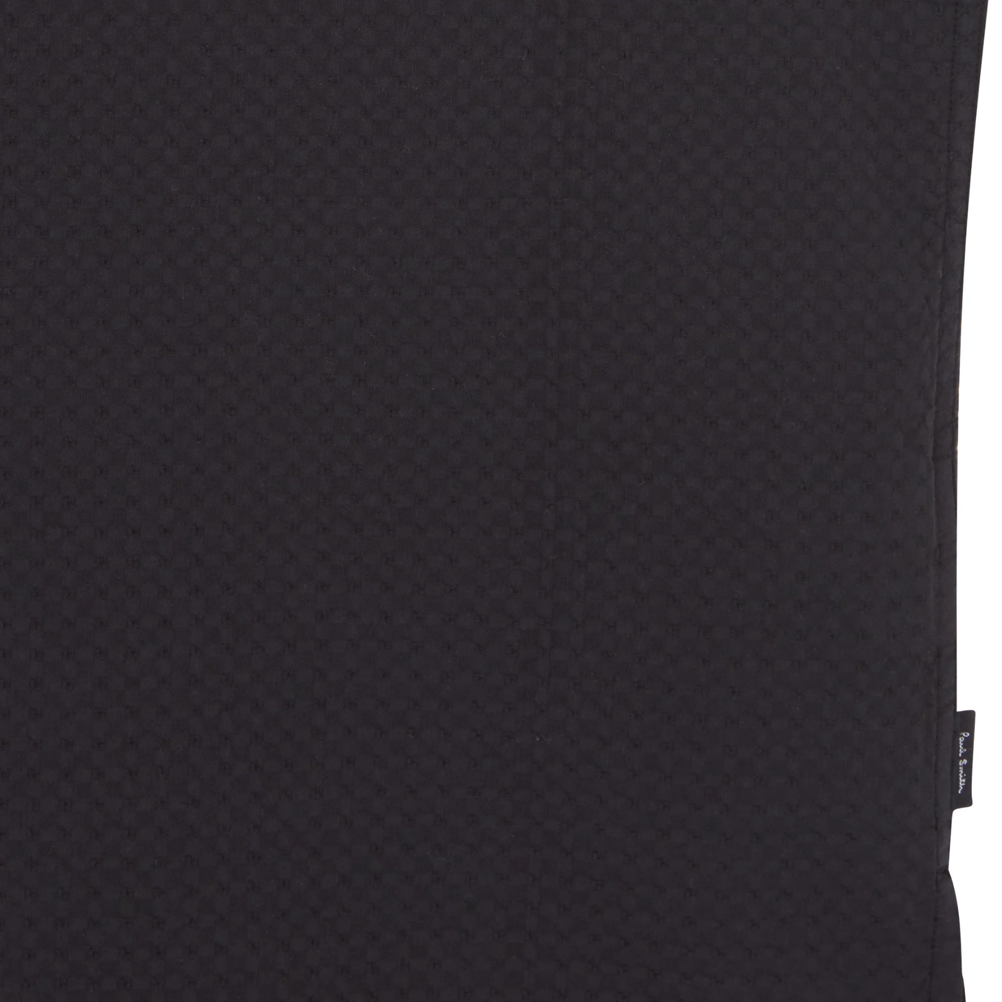 Mens Paul Smith Black Lightweight Textured Casual Fit S/s Shirt - Image 2